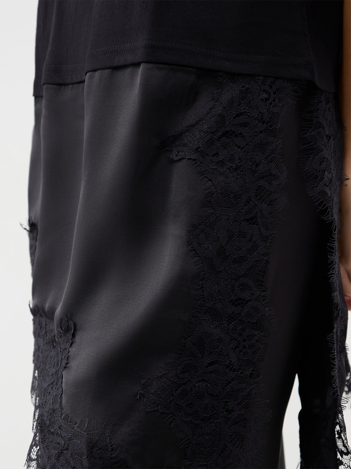 Madelyn Cotton Lace Top – Black