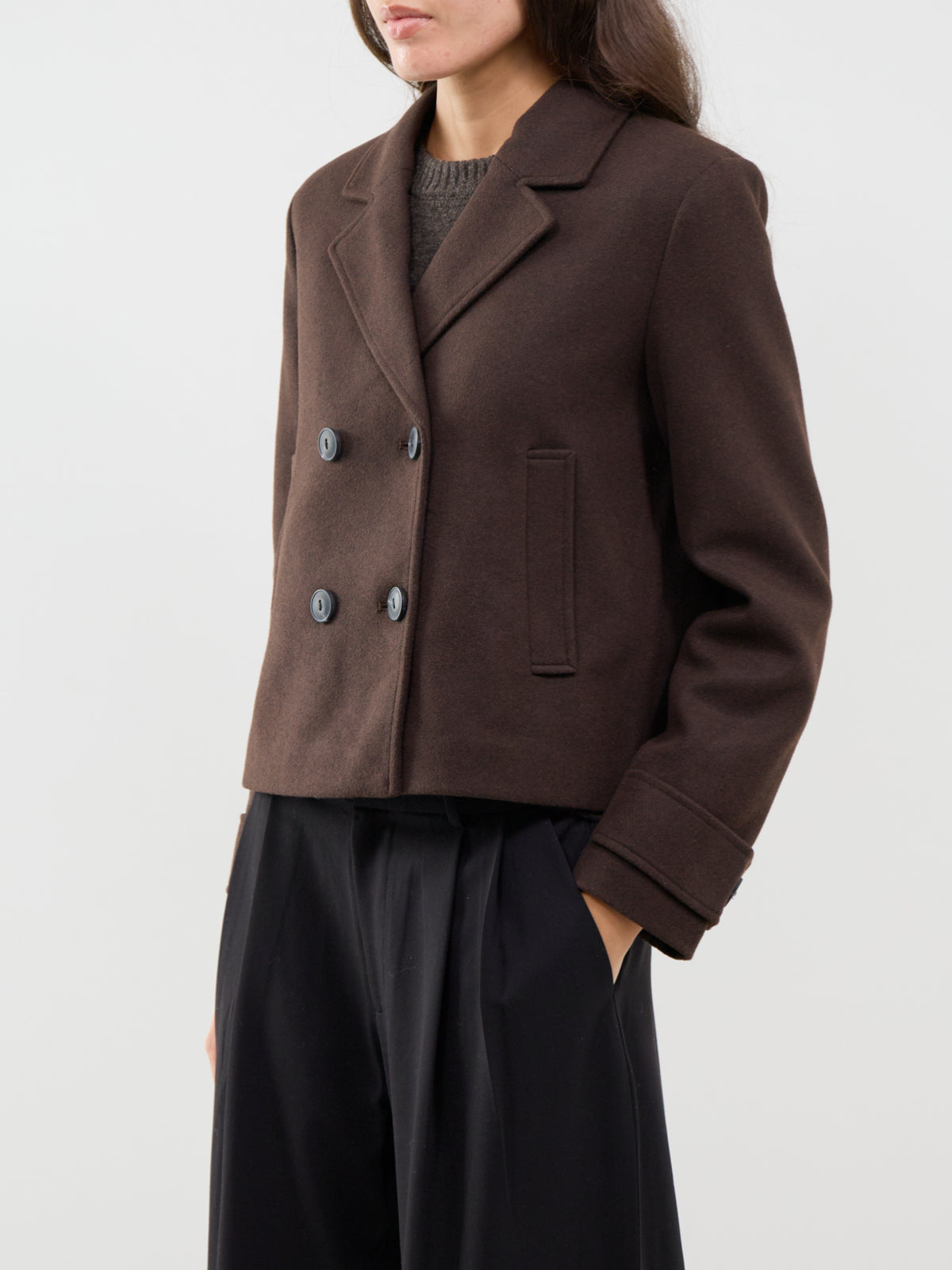 Freja Short Double-Breasted Jacket