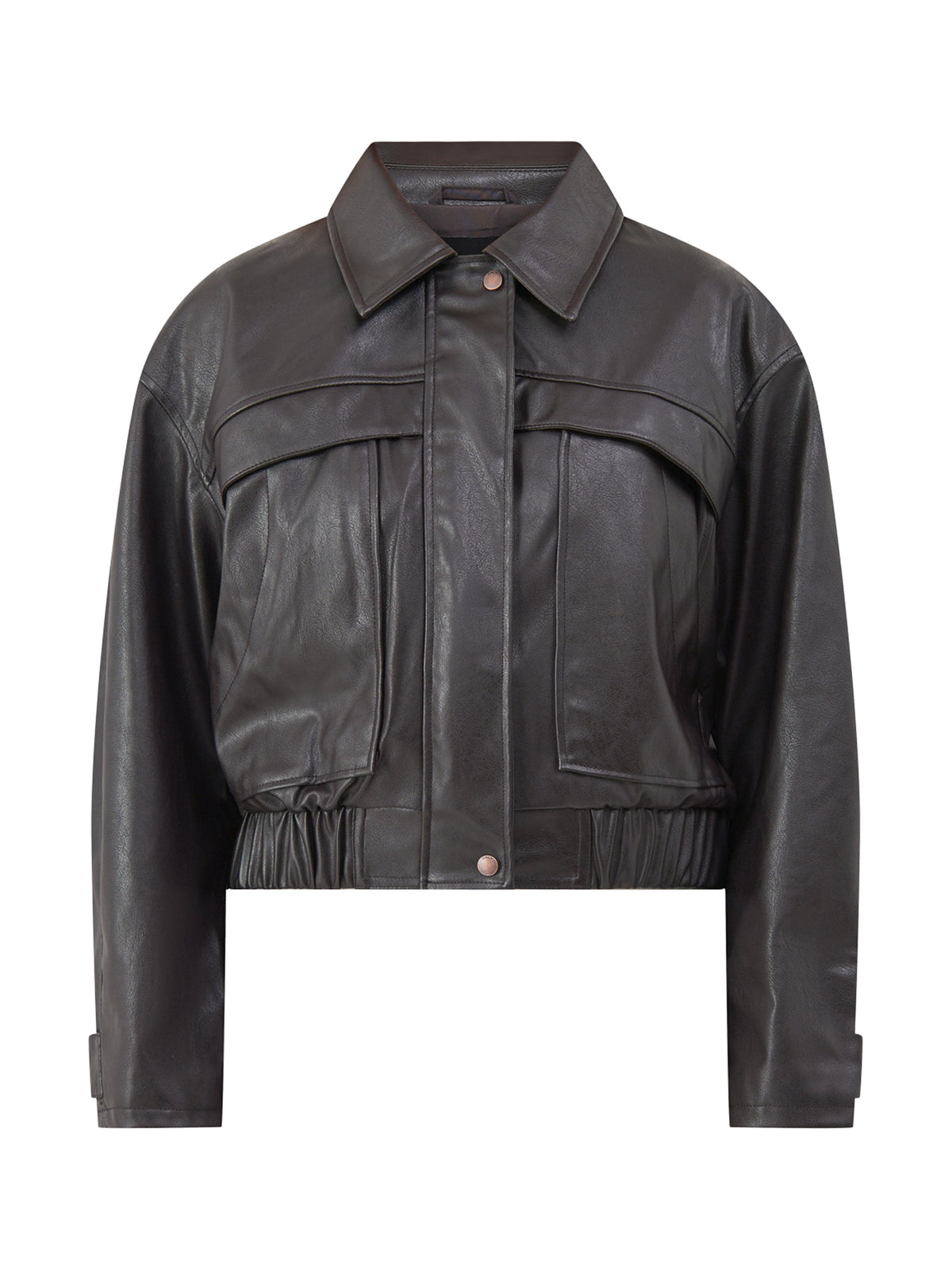 Melle Faux Leather Jacket