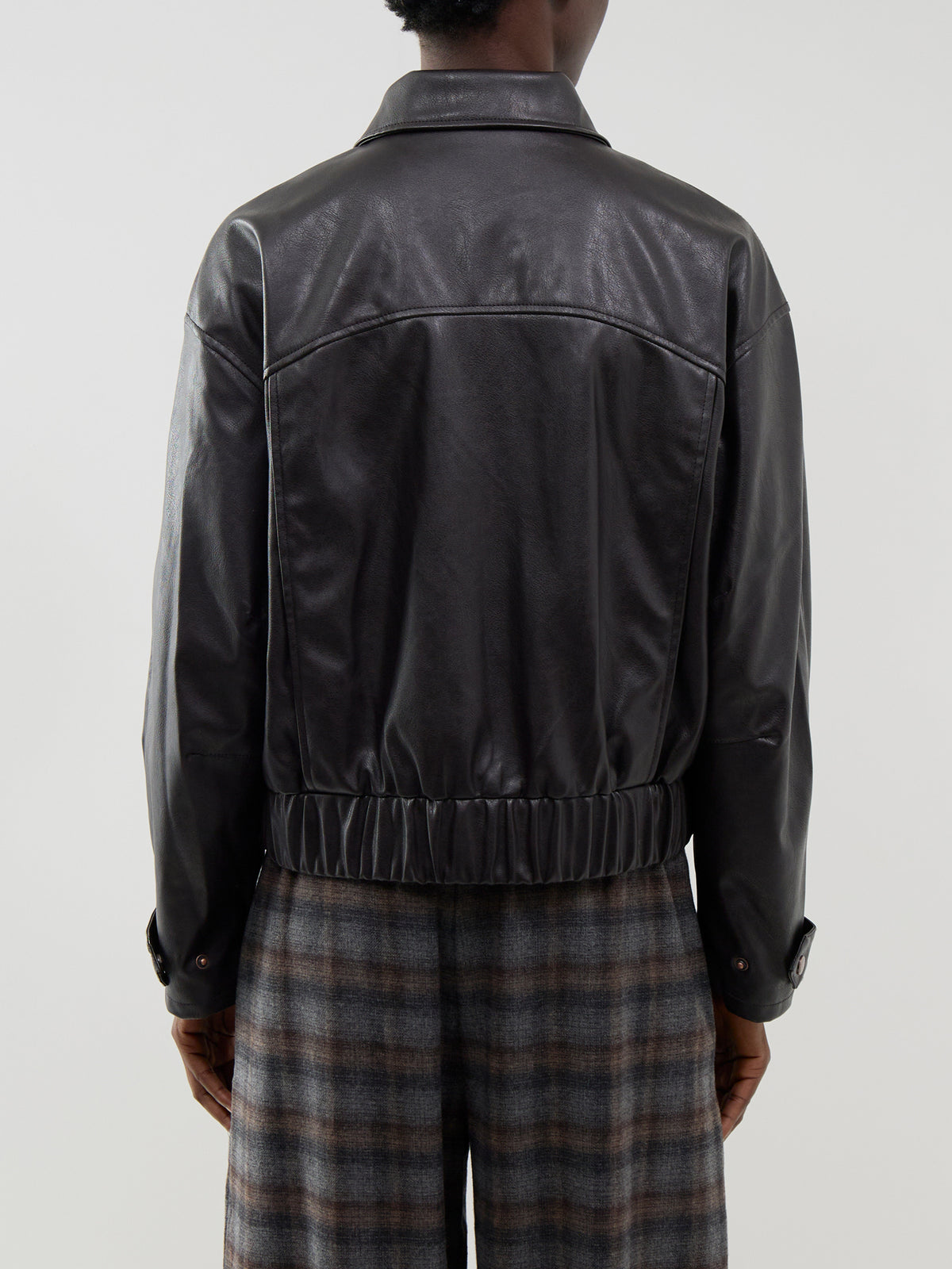 Melle Faux Leather Jacket