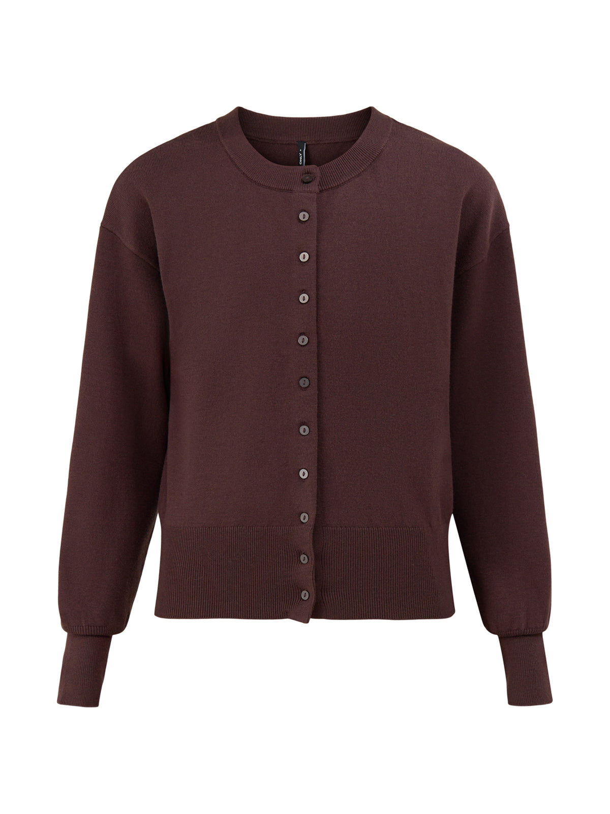 Mio Long-Sleeved Button Cardigan
