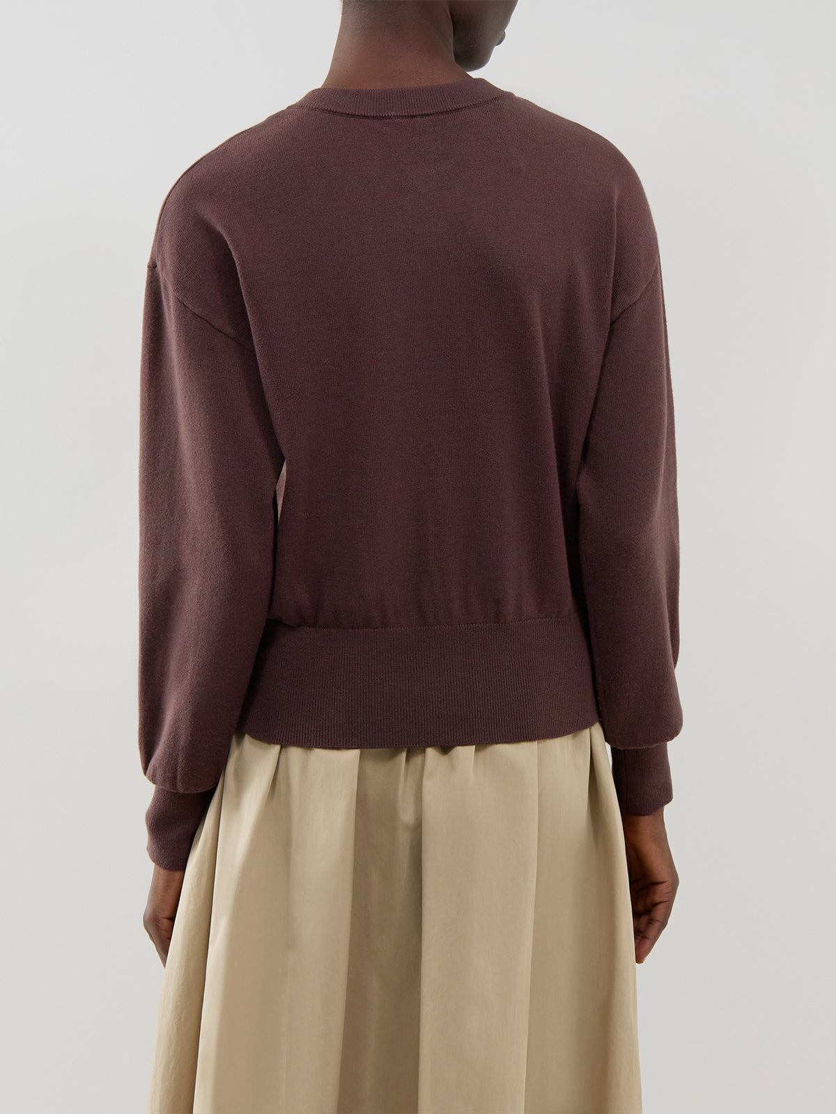 Mio Long-Sleeved Button Cardigan