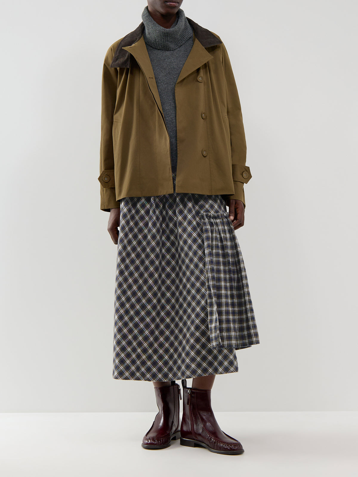 Wool Blend Olivia Roll Neck Jumper