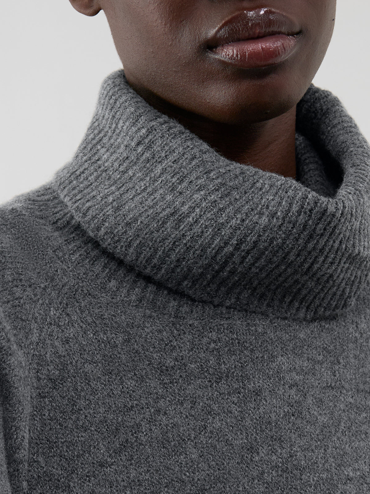 Wool Blend Olivia Roll Neck Jumper
