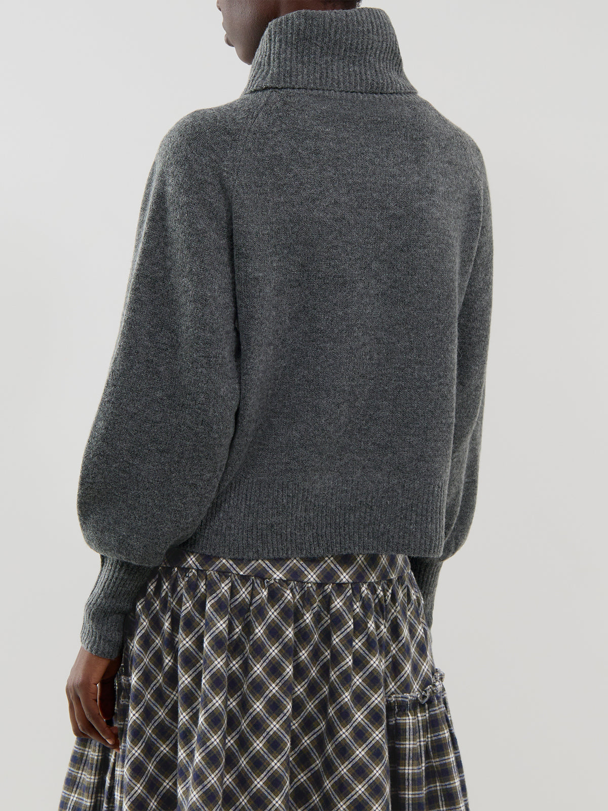 Wool Blend Olivia Roll Neck Jumper