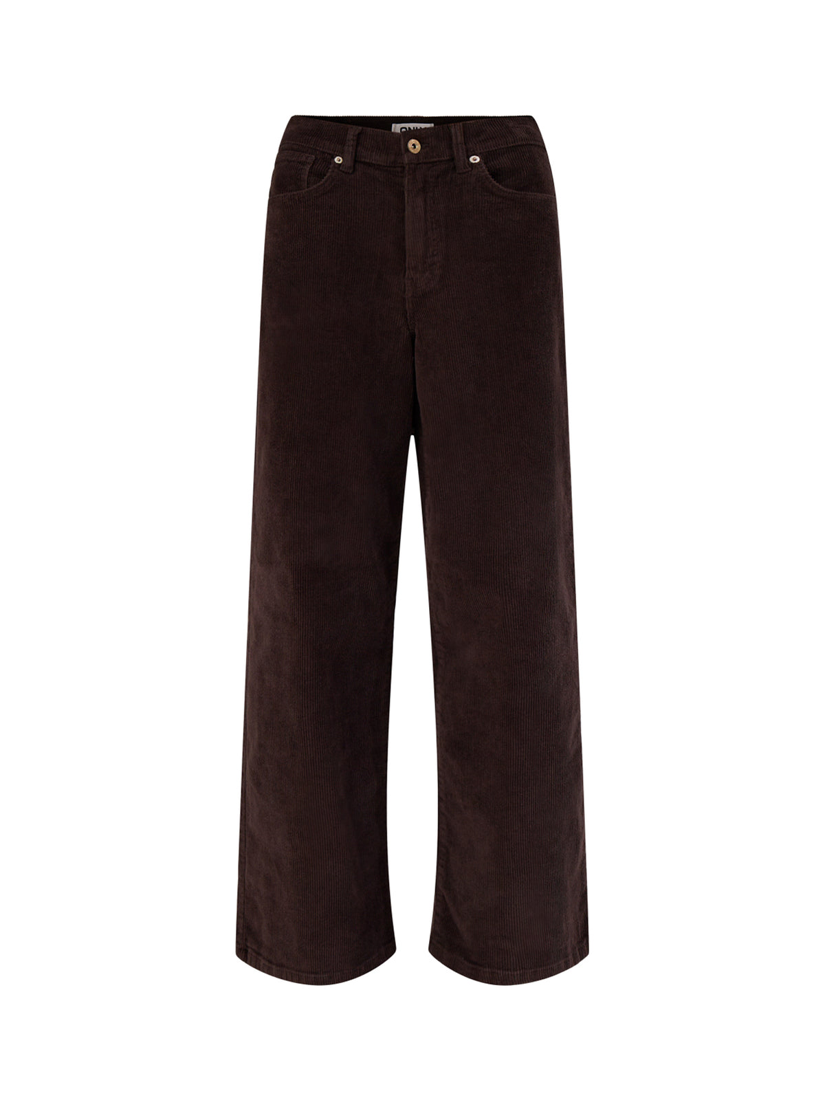 Cotton Hope High-Waisted Wide Leg Corduroy Trousers