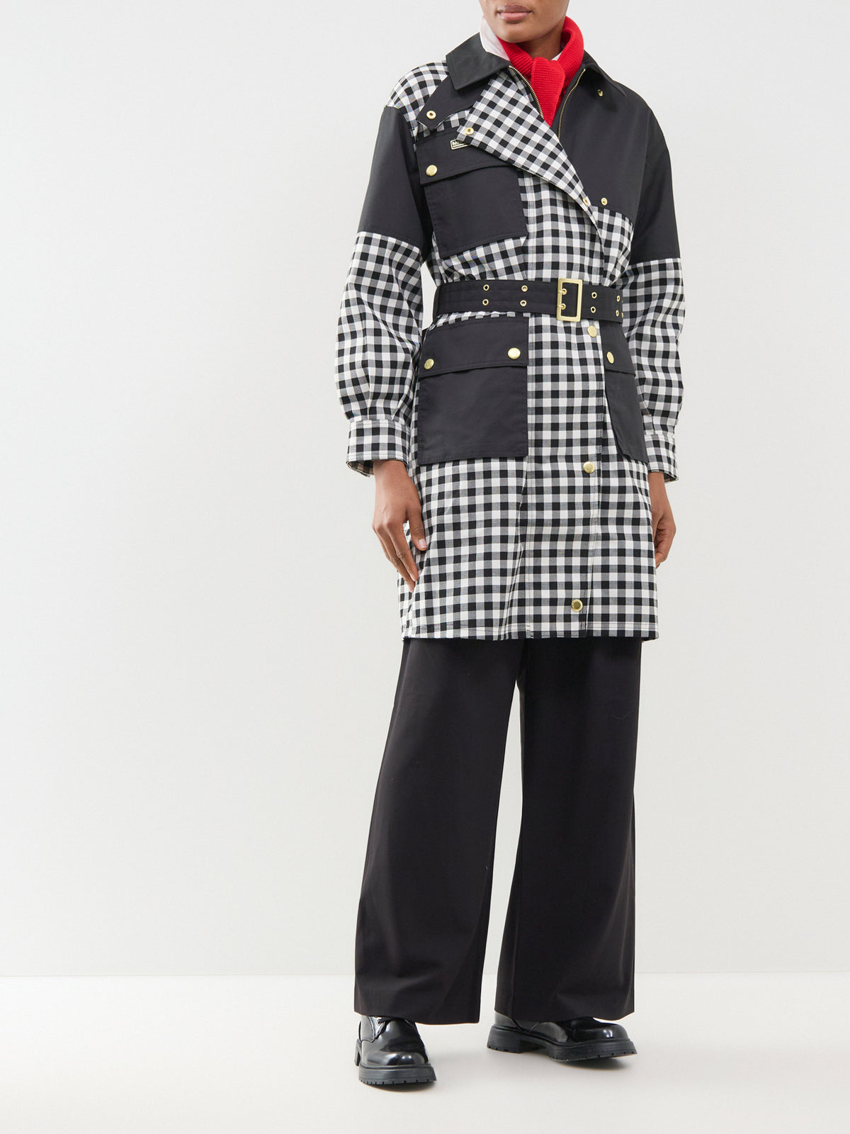 Gea Check Showerproof Jacket – Northumberland Check
