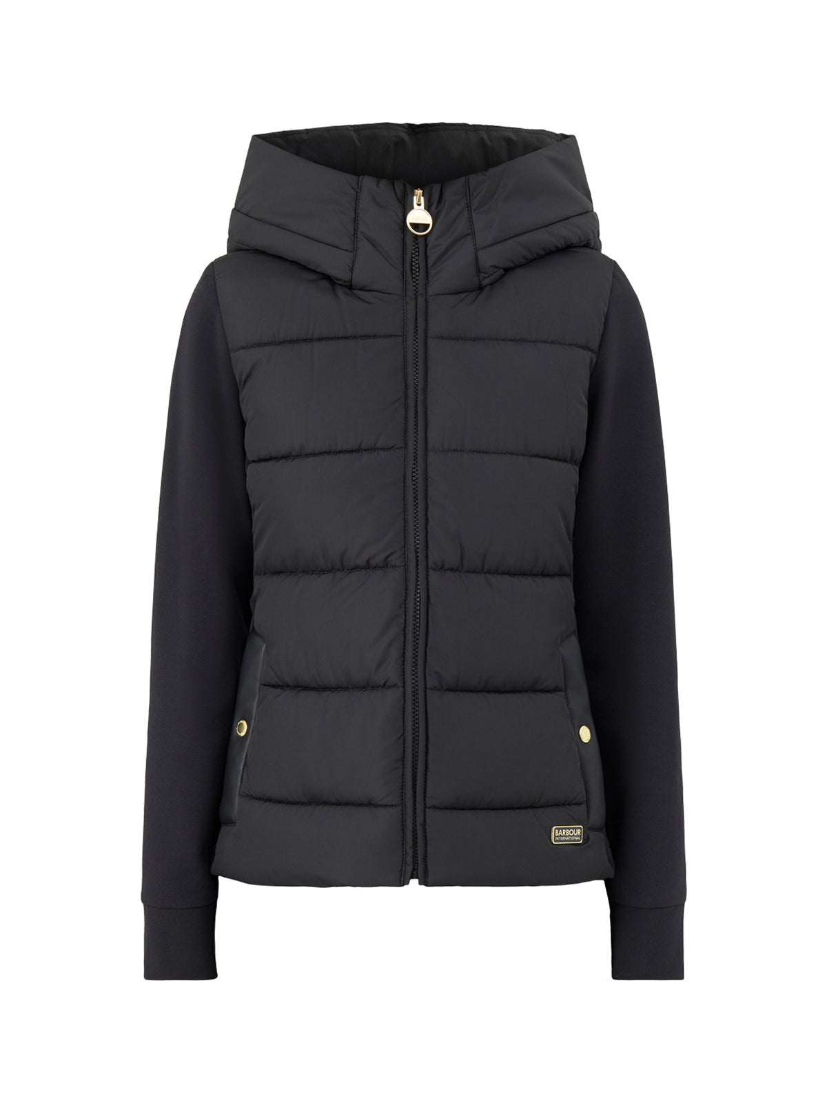 Conway Quilted Sweatshirt - Black