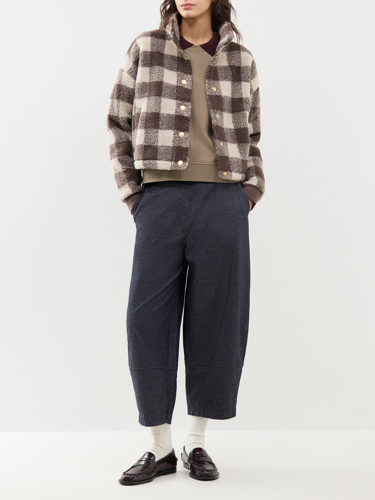 Amaya Fleece – Truffle Multi