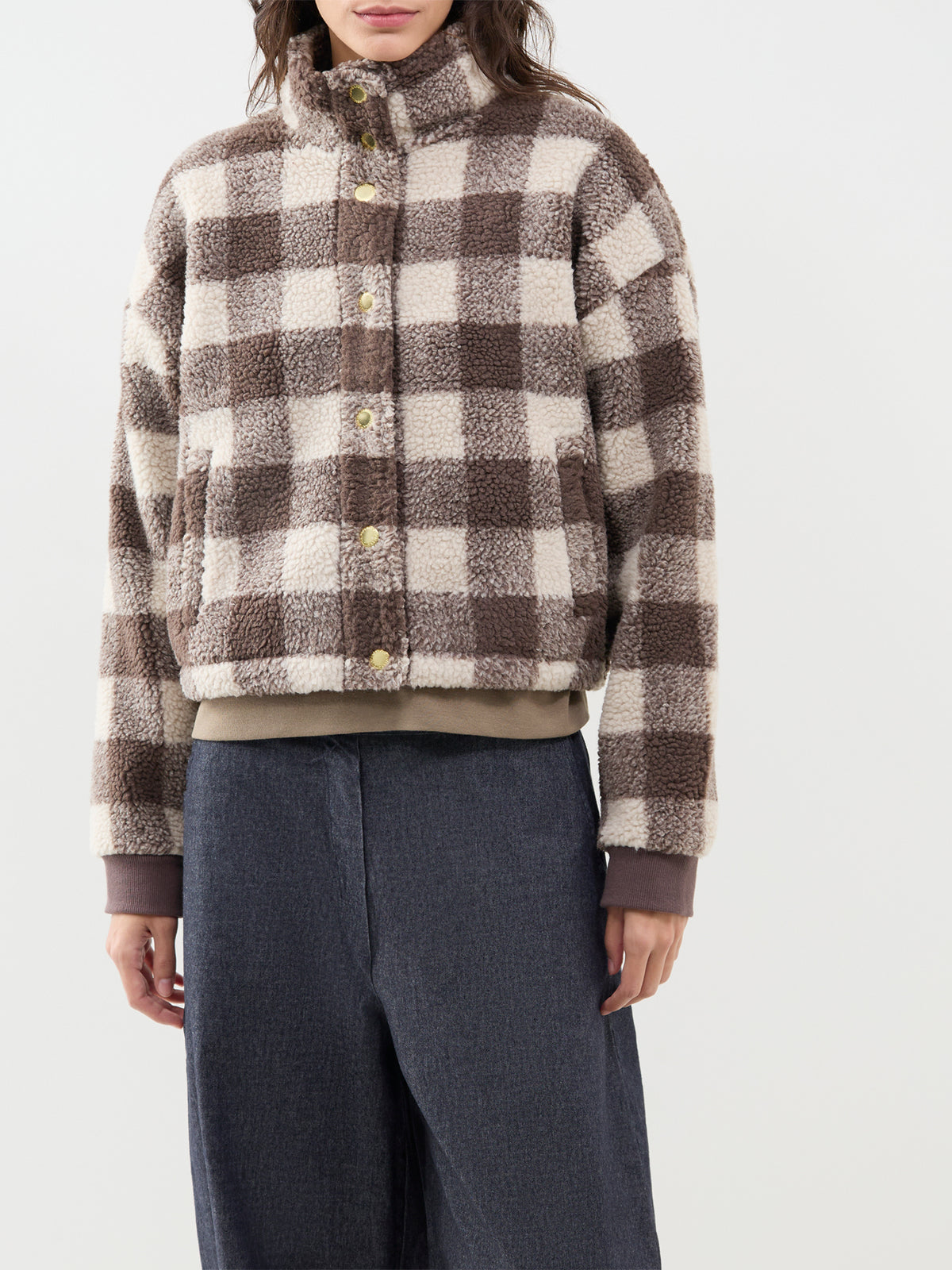 Amaya Fleece – Truffle Multi