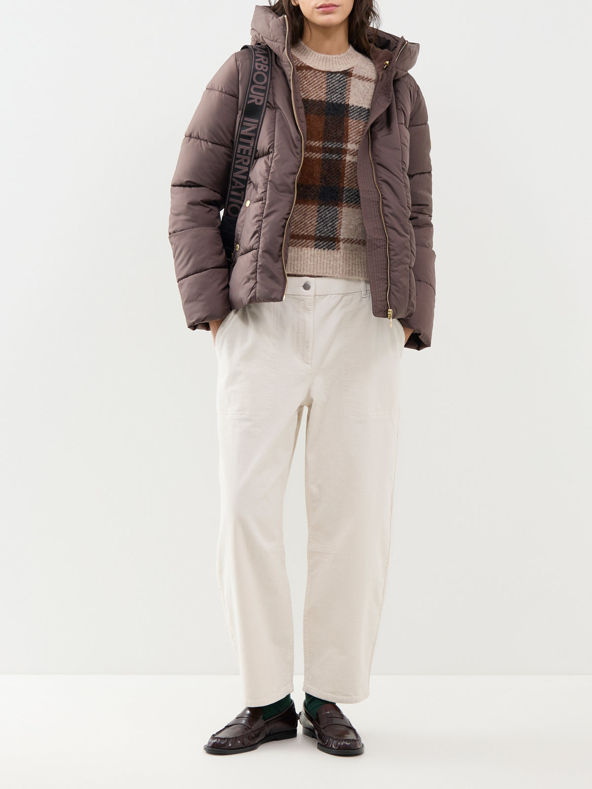 Brantley Puffer Jacket – Truffle