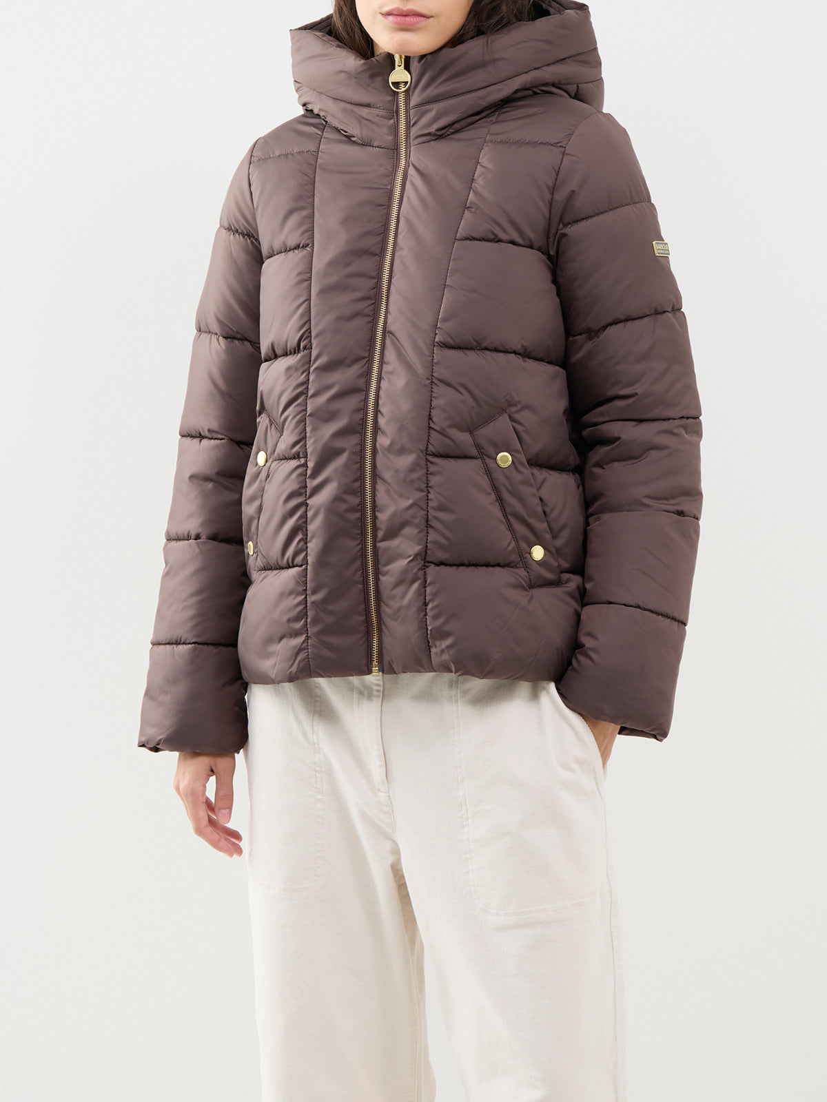 Brantley Puffer Jacket – Truffle