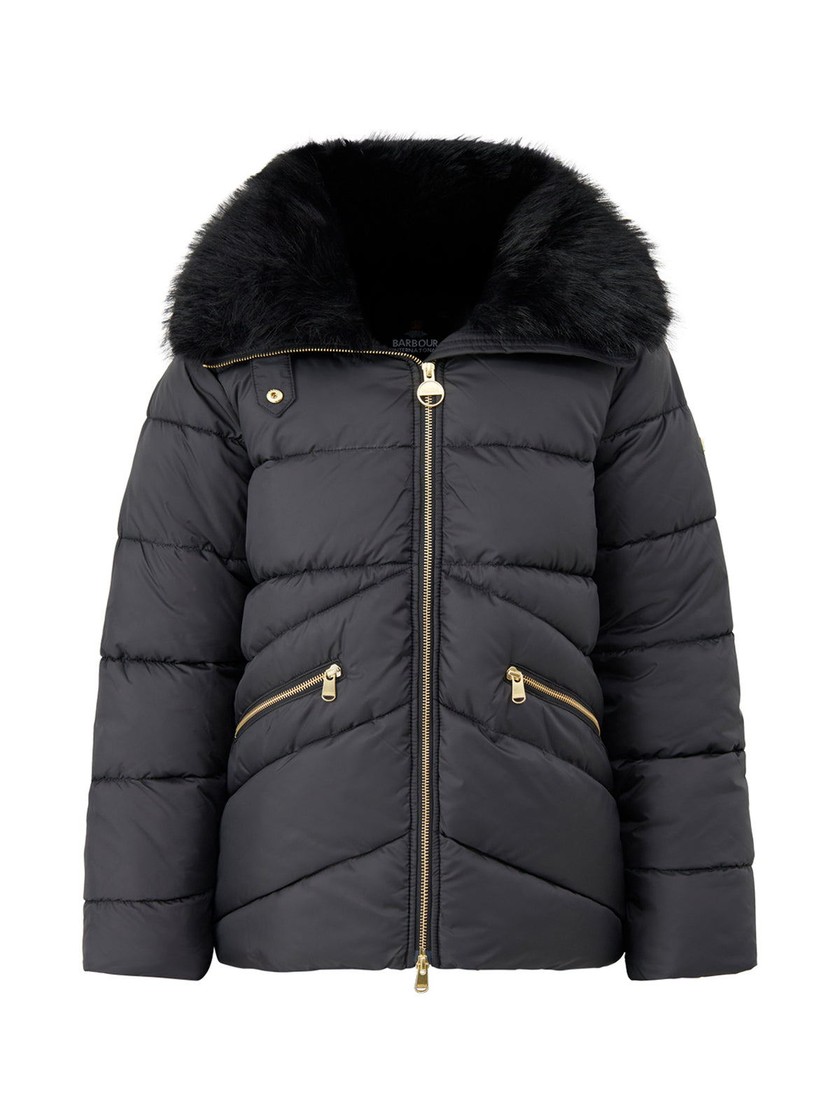 Cyrus Puffer Jacket – Black