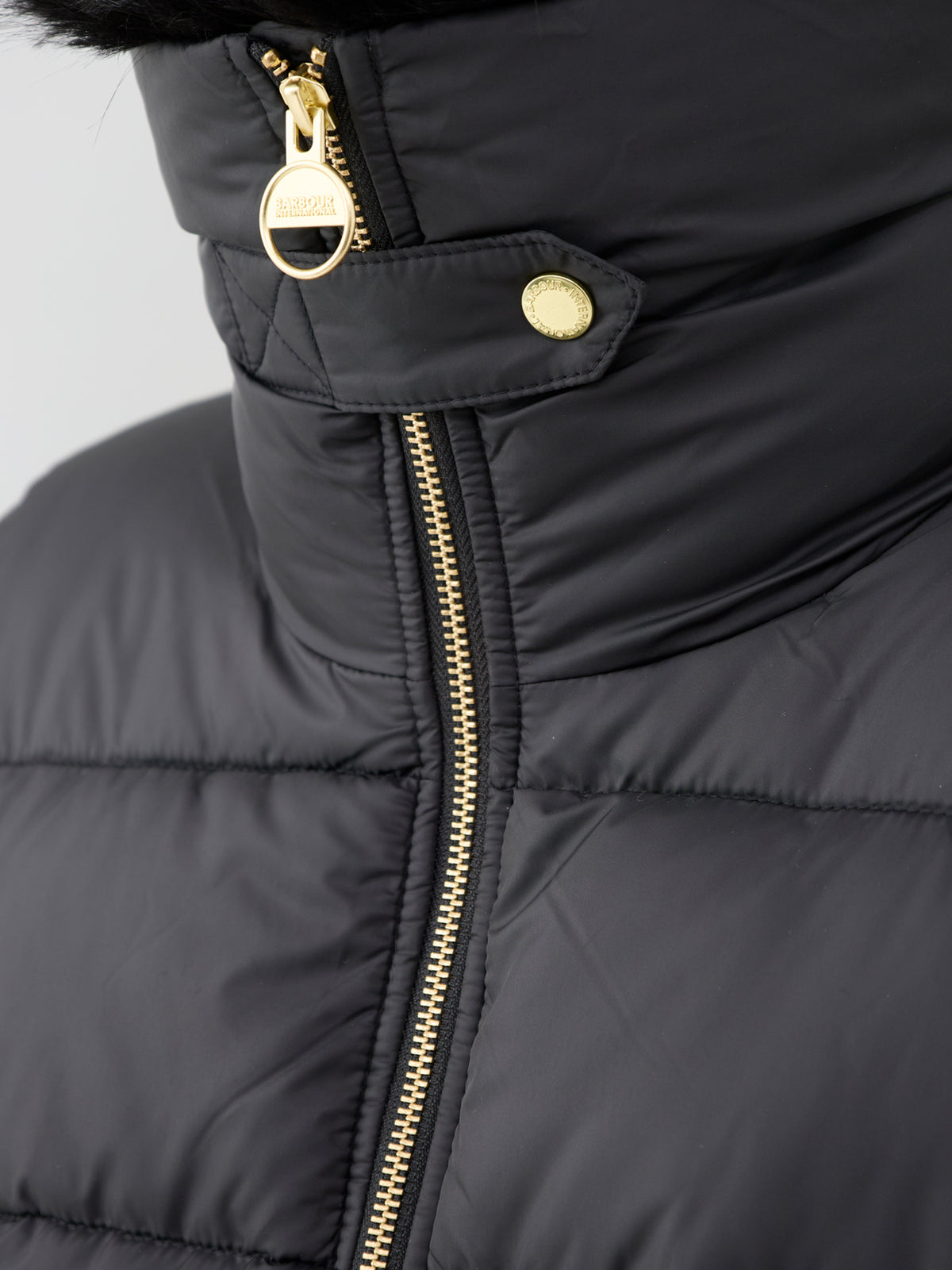 Cyrus Puffer Jacket – Black