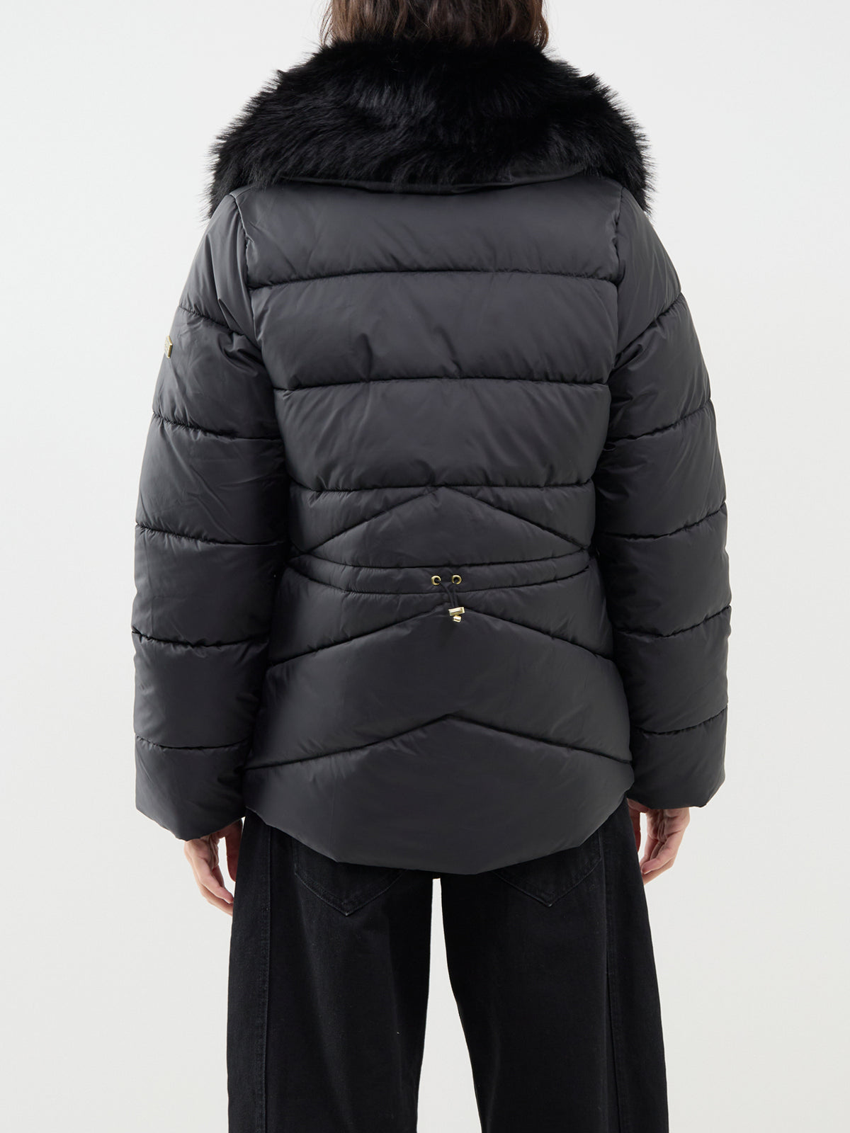 Cyrus Puffer Jacket – Black
