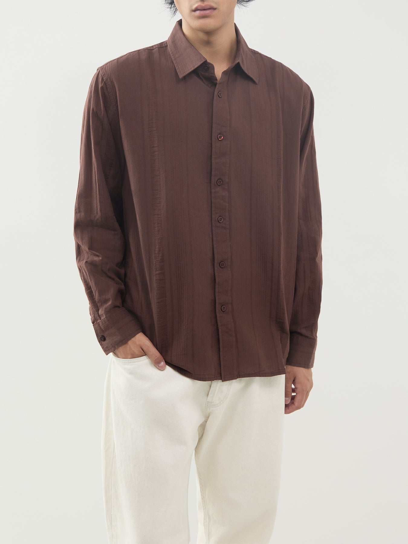 Lubbock Stripe Long Sleeve Shirt