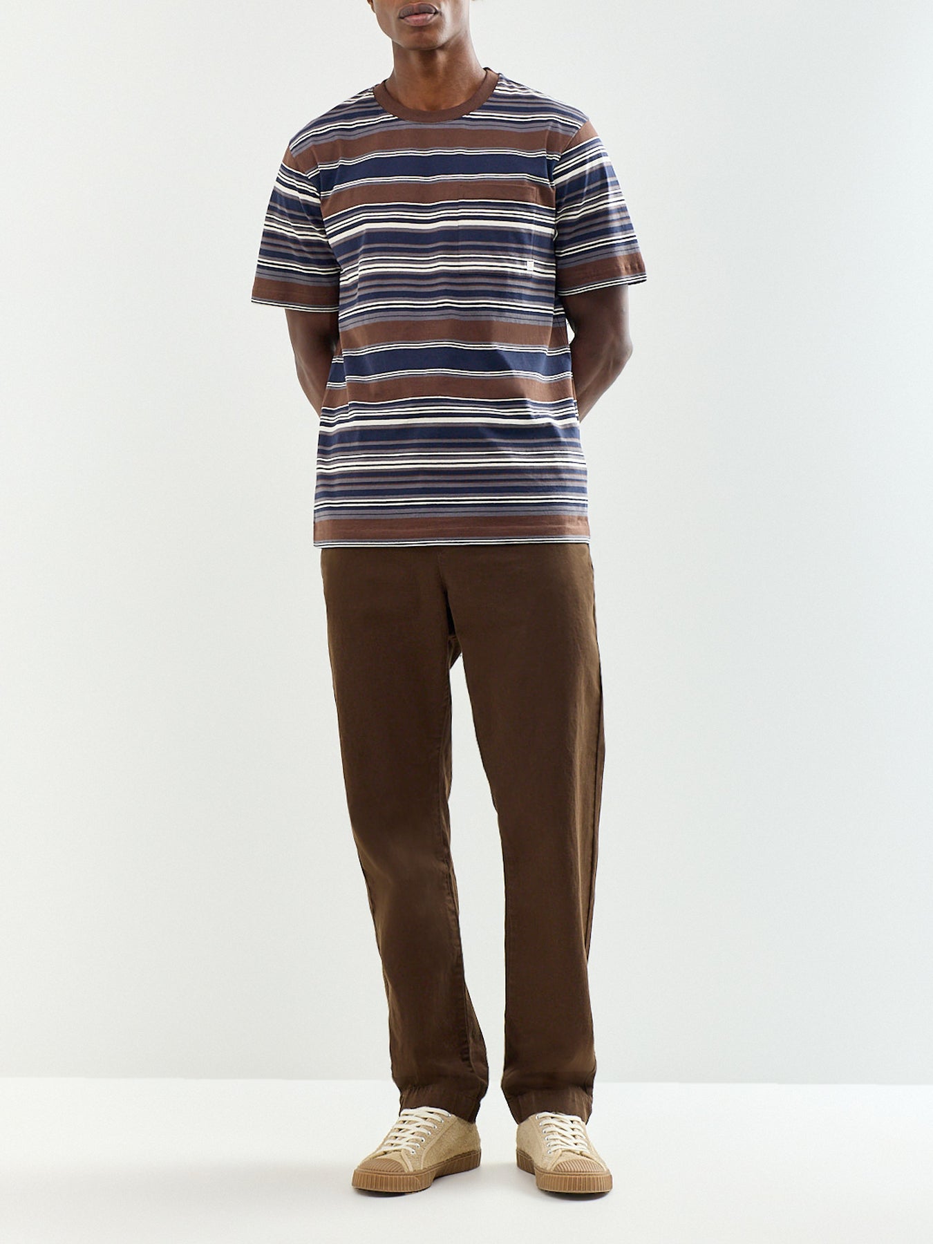 Men's Organic Cotton Griffin Stripe T-Shirt