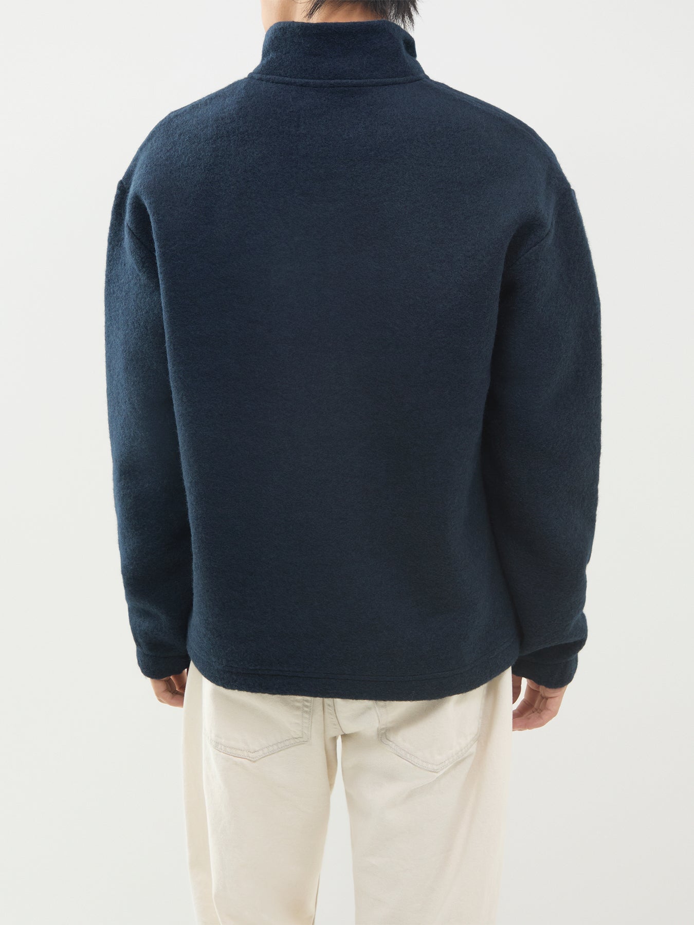 Howard Wool Blend Quarter-Zip Jumper