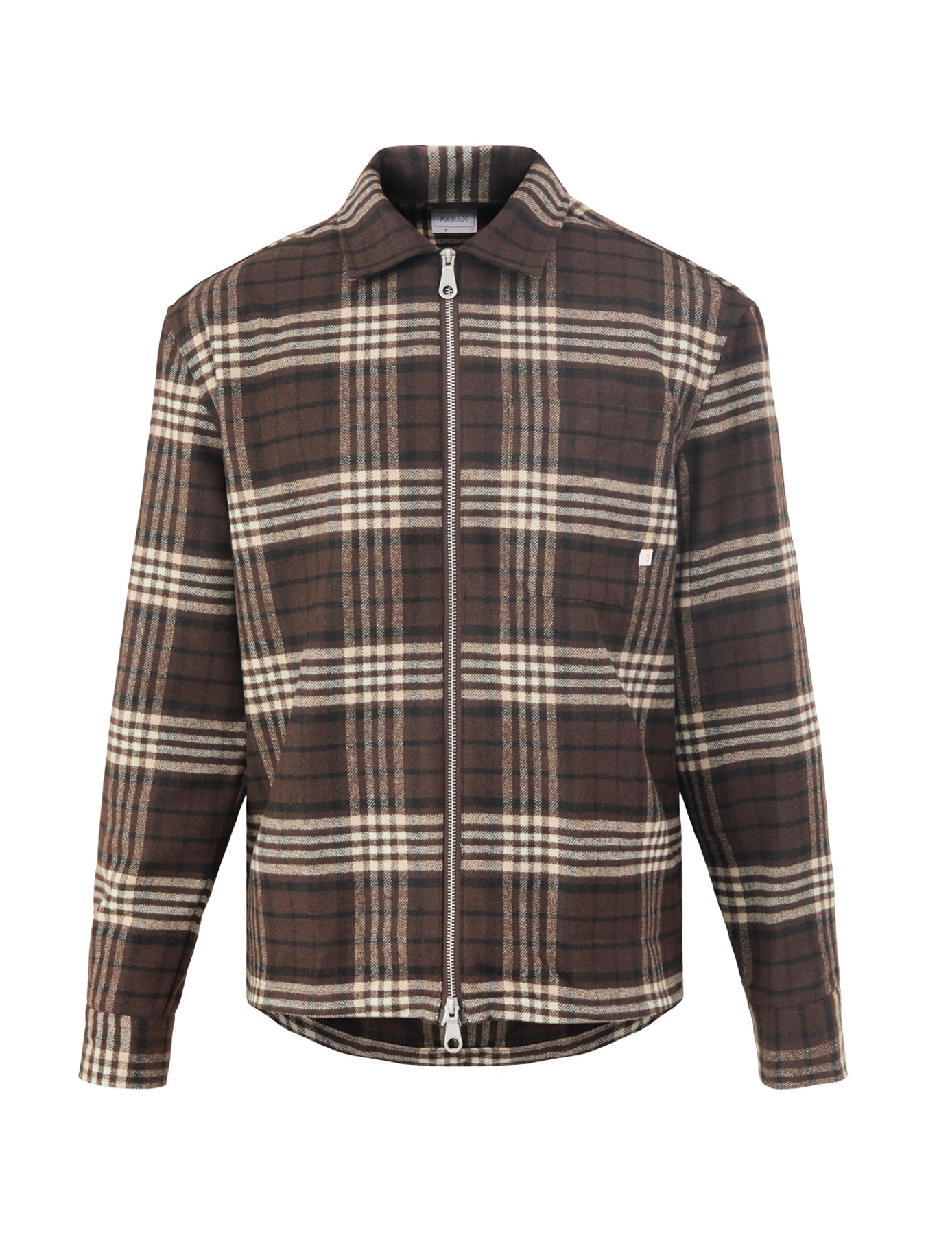 Asher Check Zip Jacket