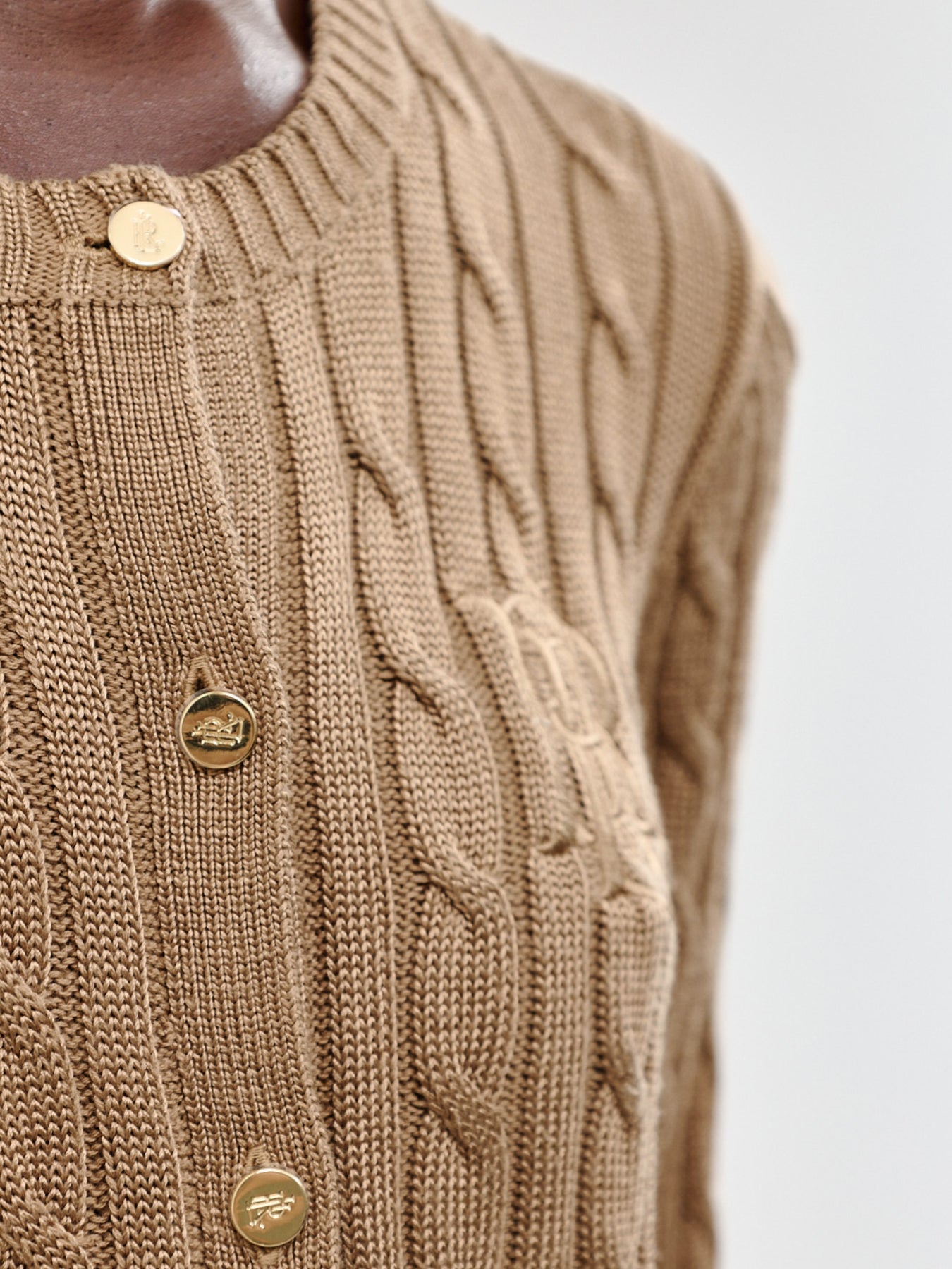 Cotton Blend Cardigan