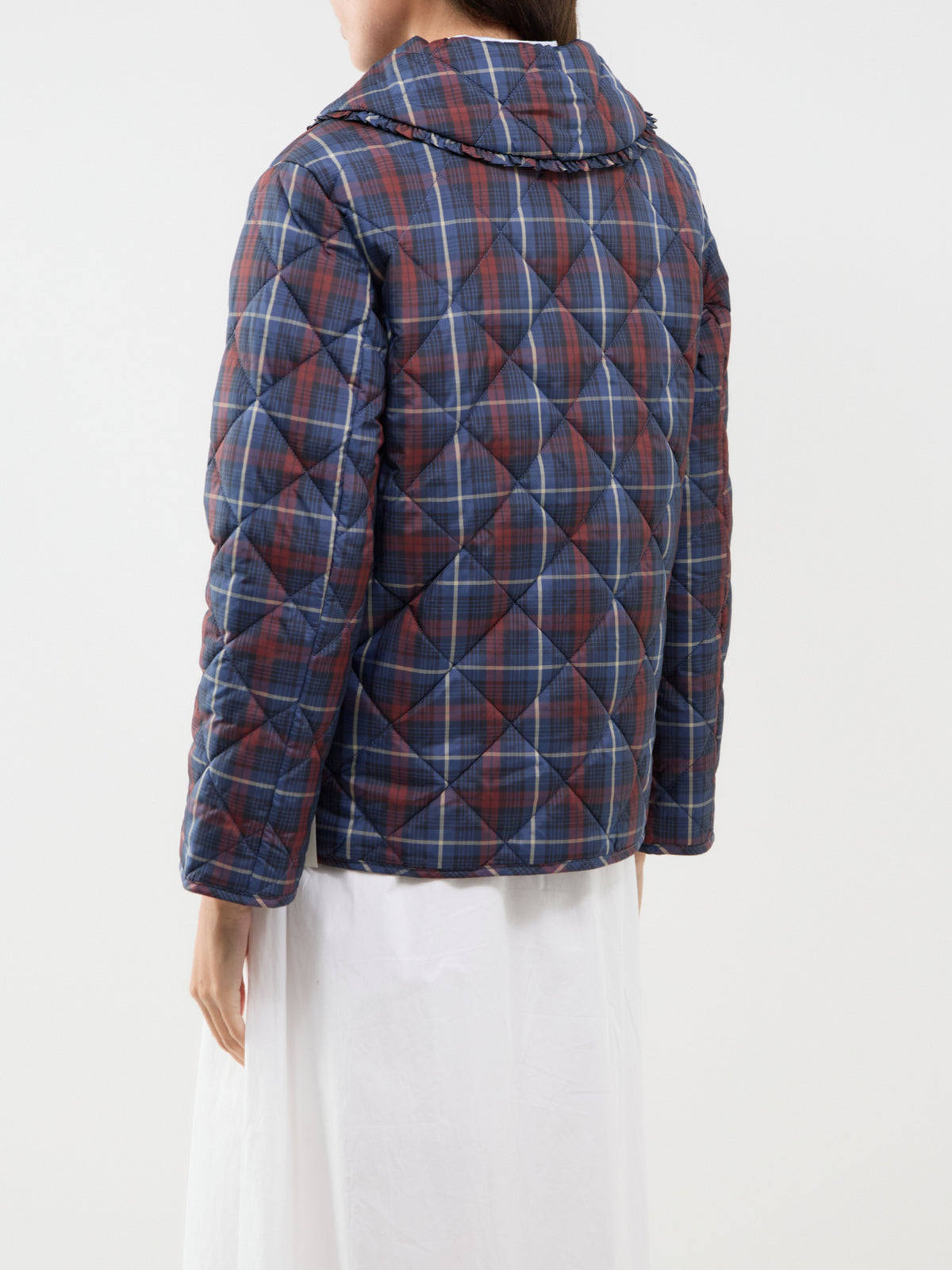 Oscar Frill Quilted Jacket