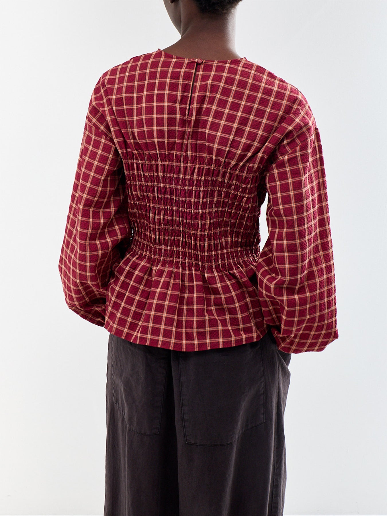 Charlize Blouse Red