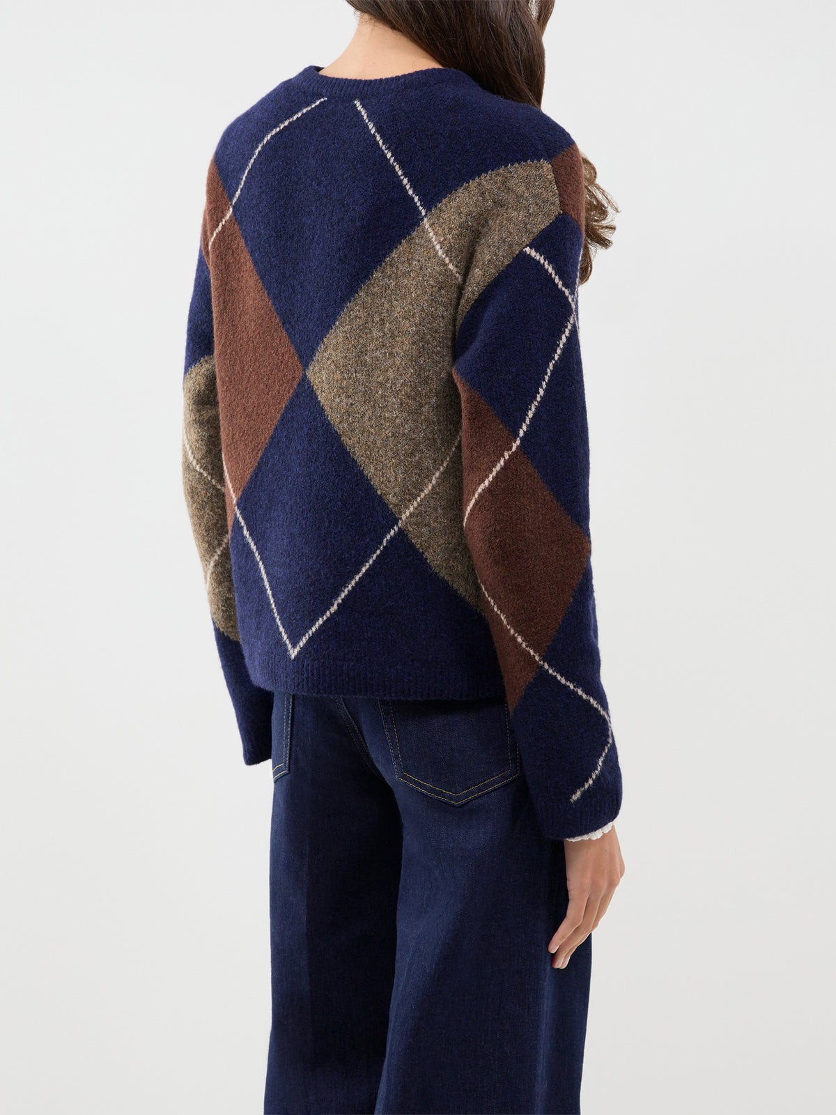 Wool Blend Henley Long-Sleeved Jumper
