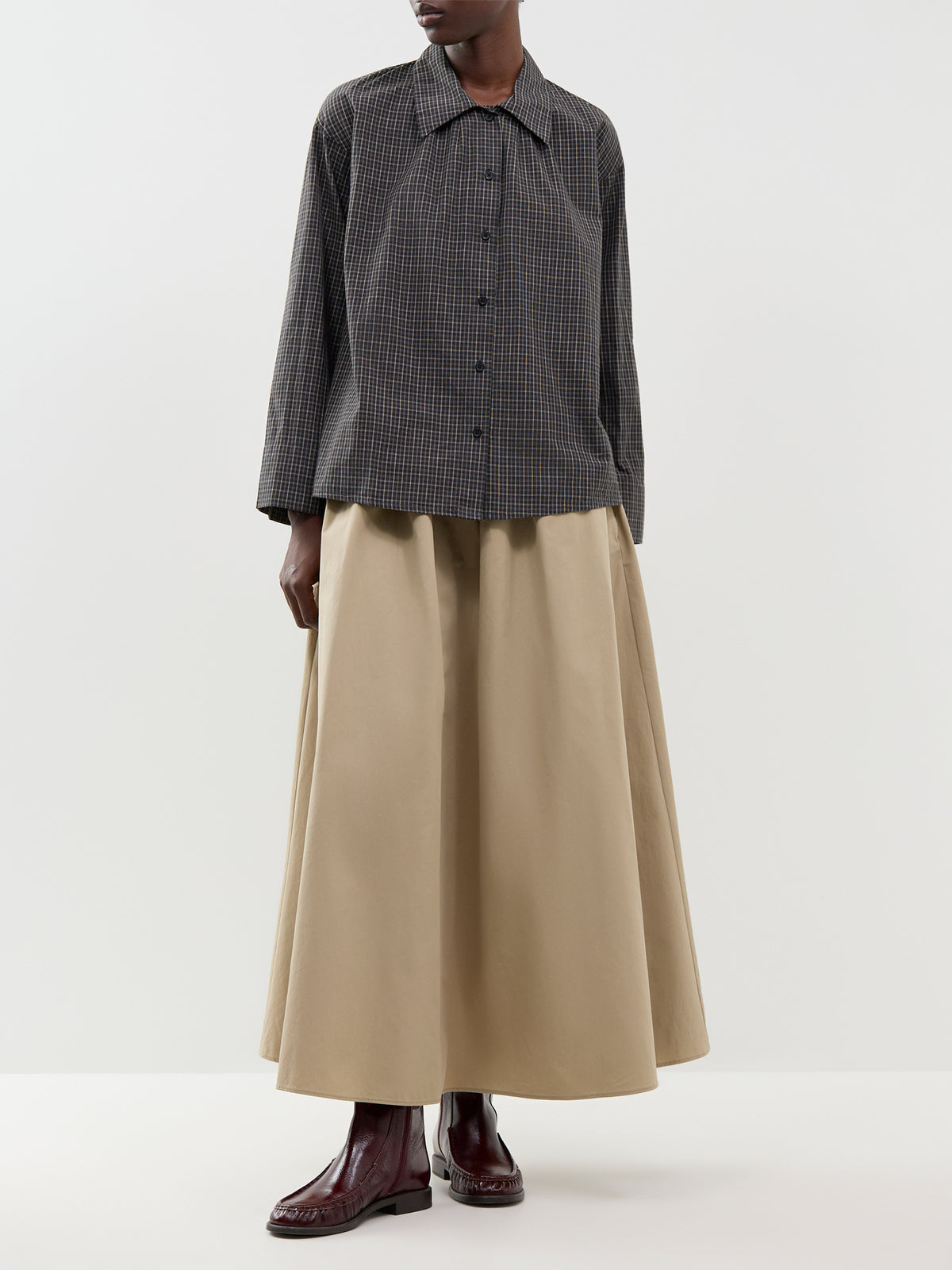 Cotton Tinsi Check Shirt - Phil Check