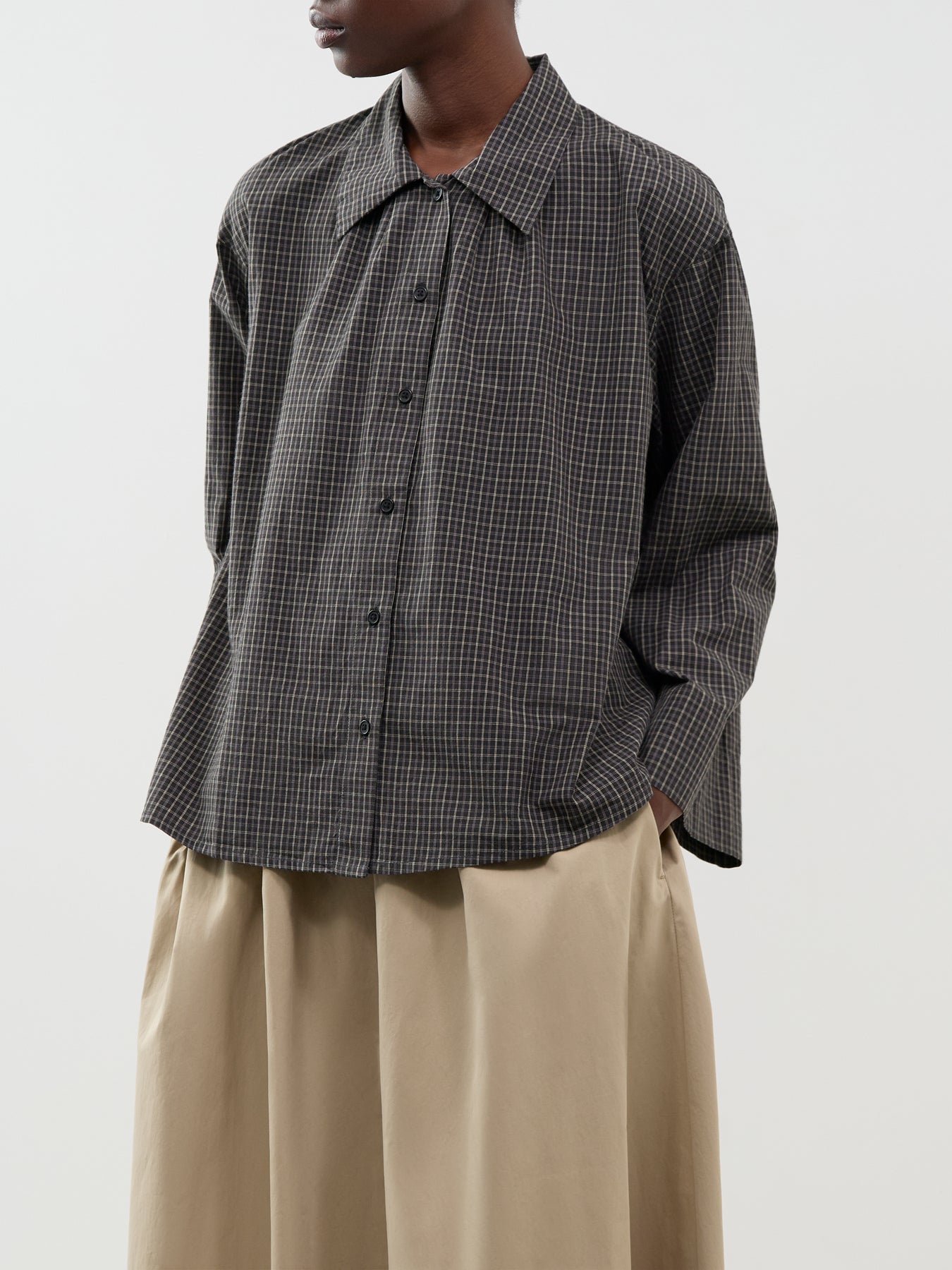 Cotton Tinsi Check Shirt - Phil Check