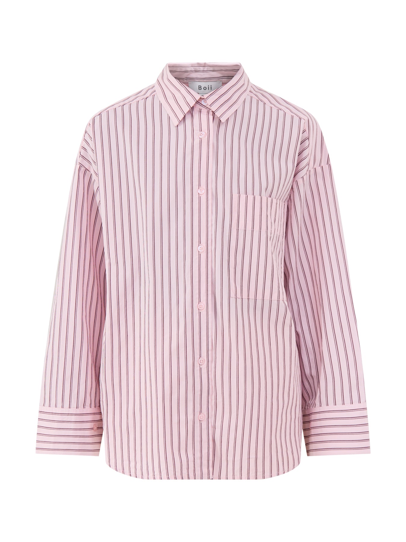 Cotton Fie Stripe Shirt - Lolly Stripe
