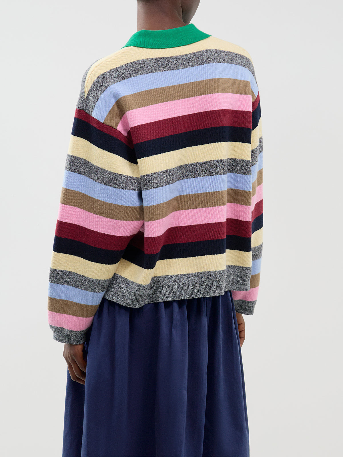 Cotton Jisse Multi Knit Polo Shirt - Multi