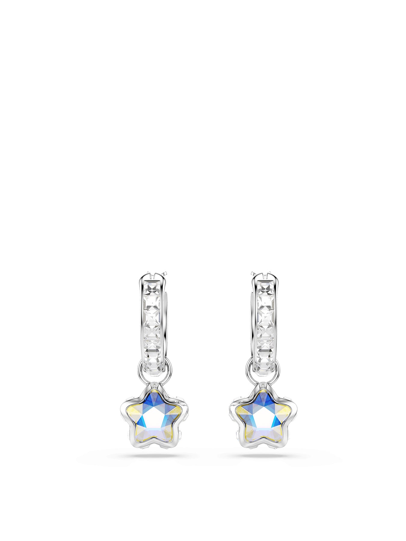 Chroma Silver Hoop Earrings