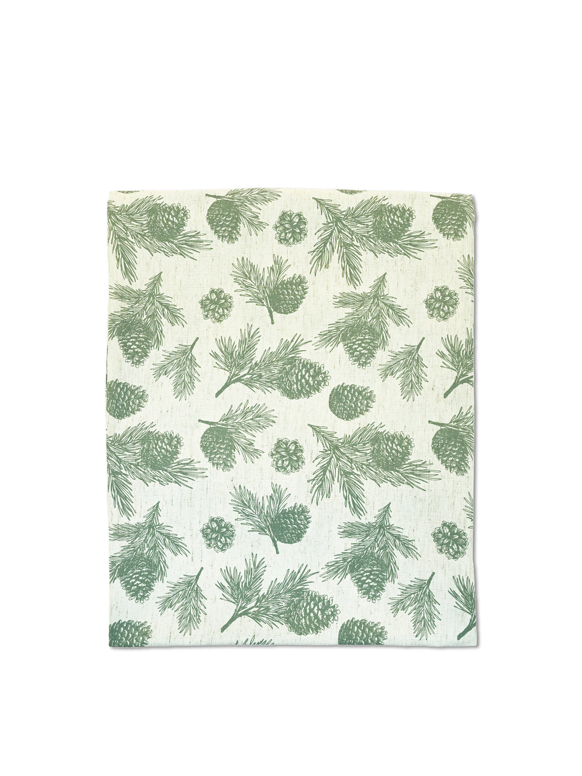 Pinewood Christmas Tablecloth