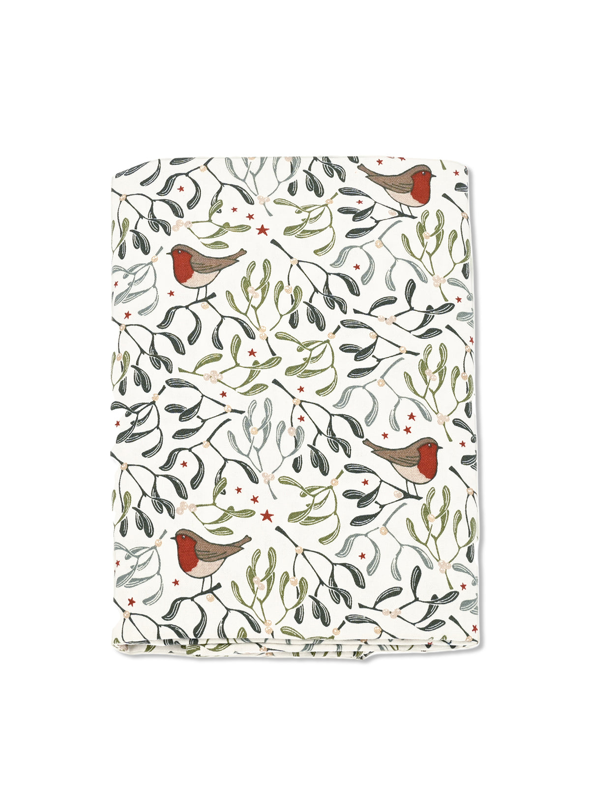 Robin & Mistletoe Christmas Tablecloth