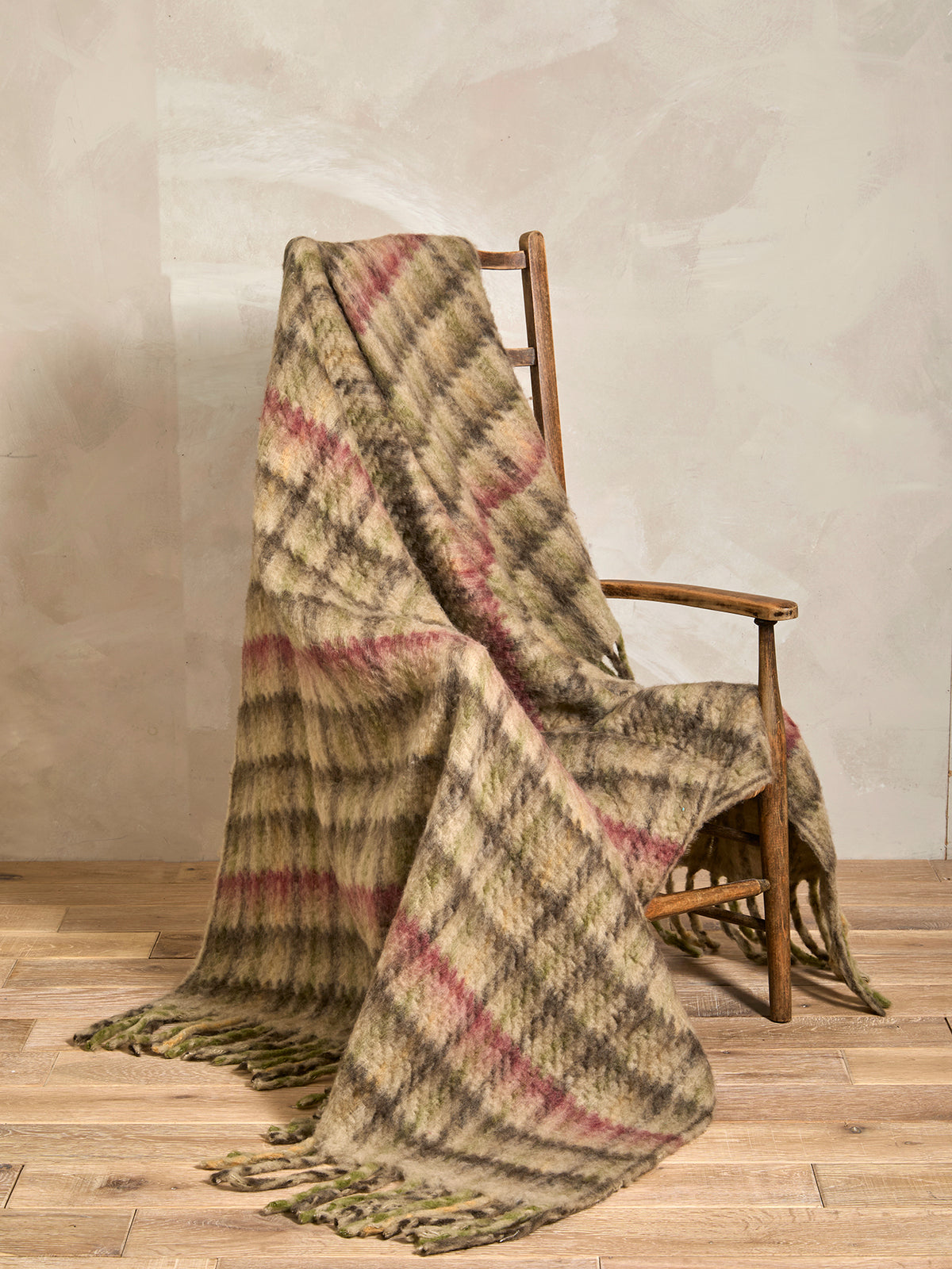 Balmoral Cotton & Linen Blend Throw