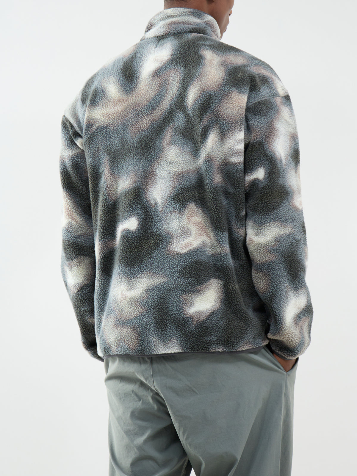 Helvetia II Printed Half-Snap Fleece