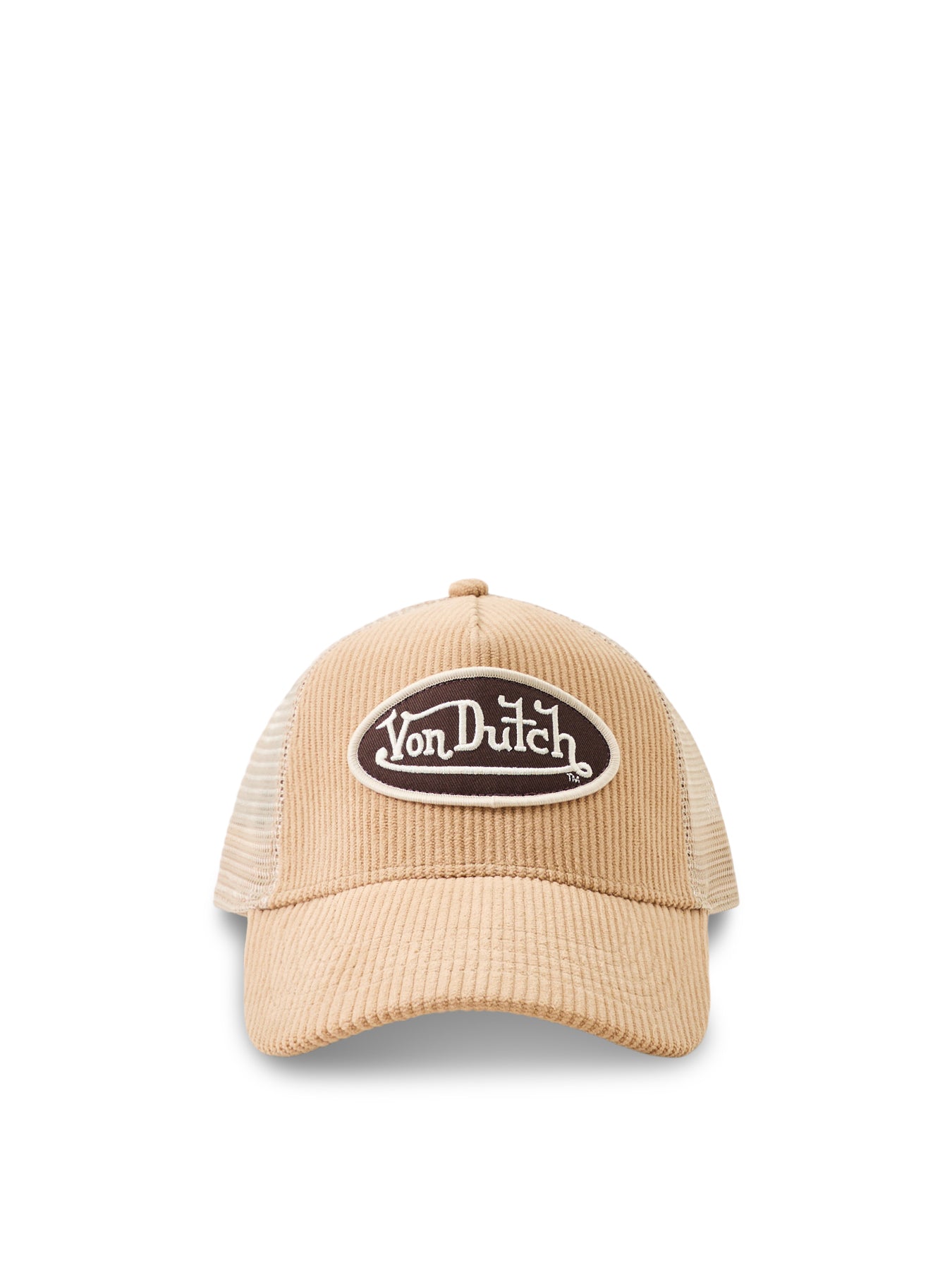 Corduroy Trucker Cap Khaki