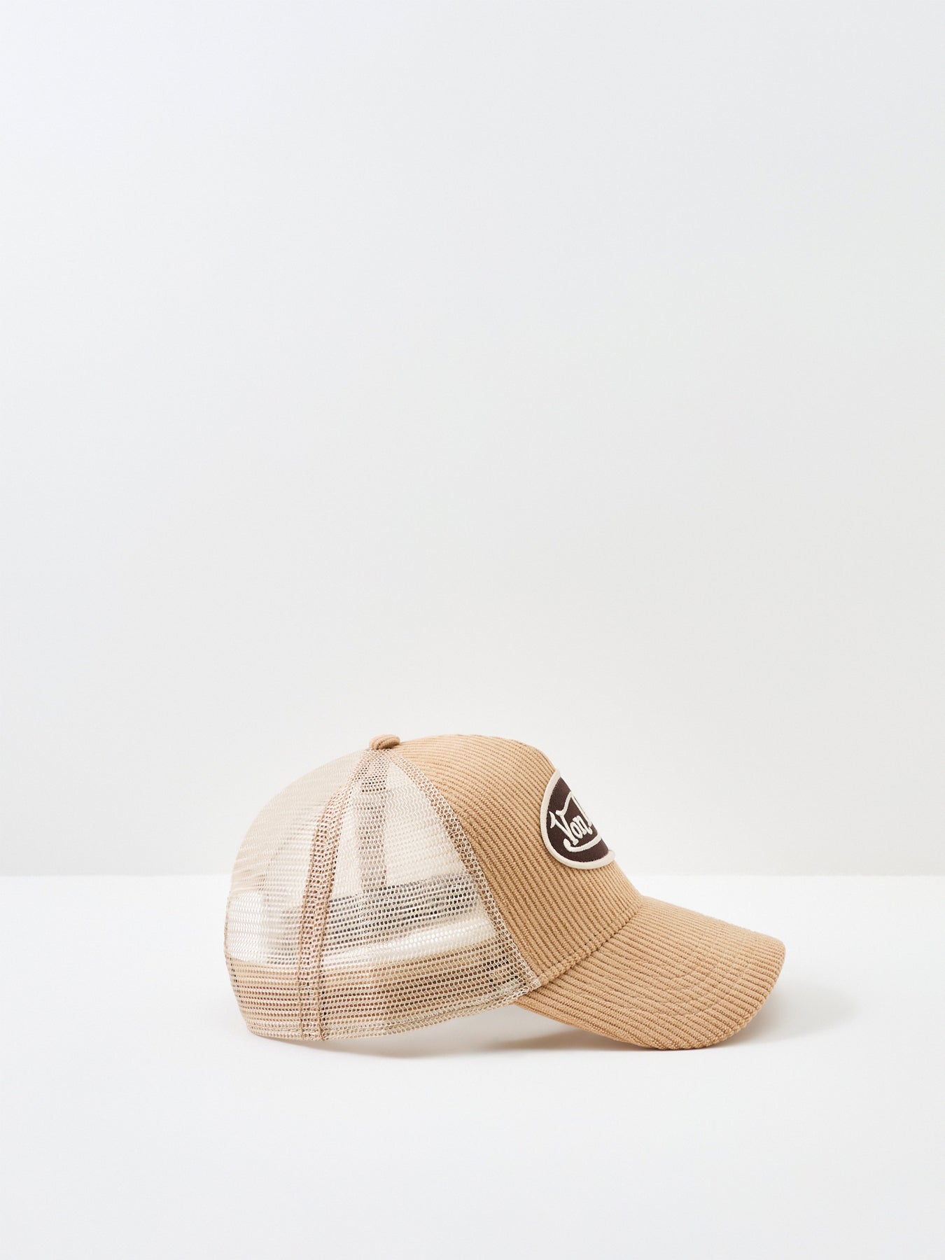 Corduroy Trucker Cap Khaki