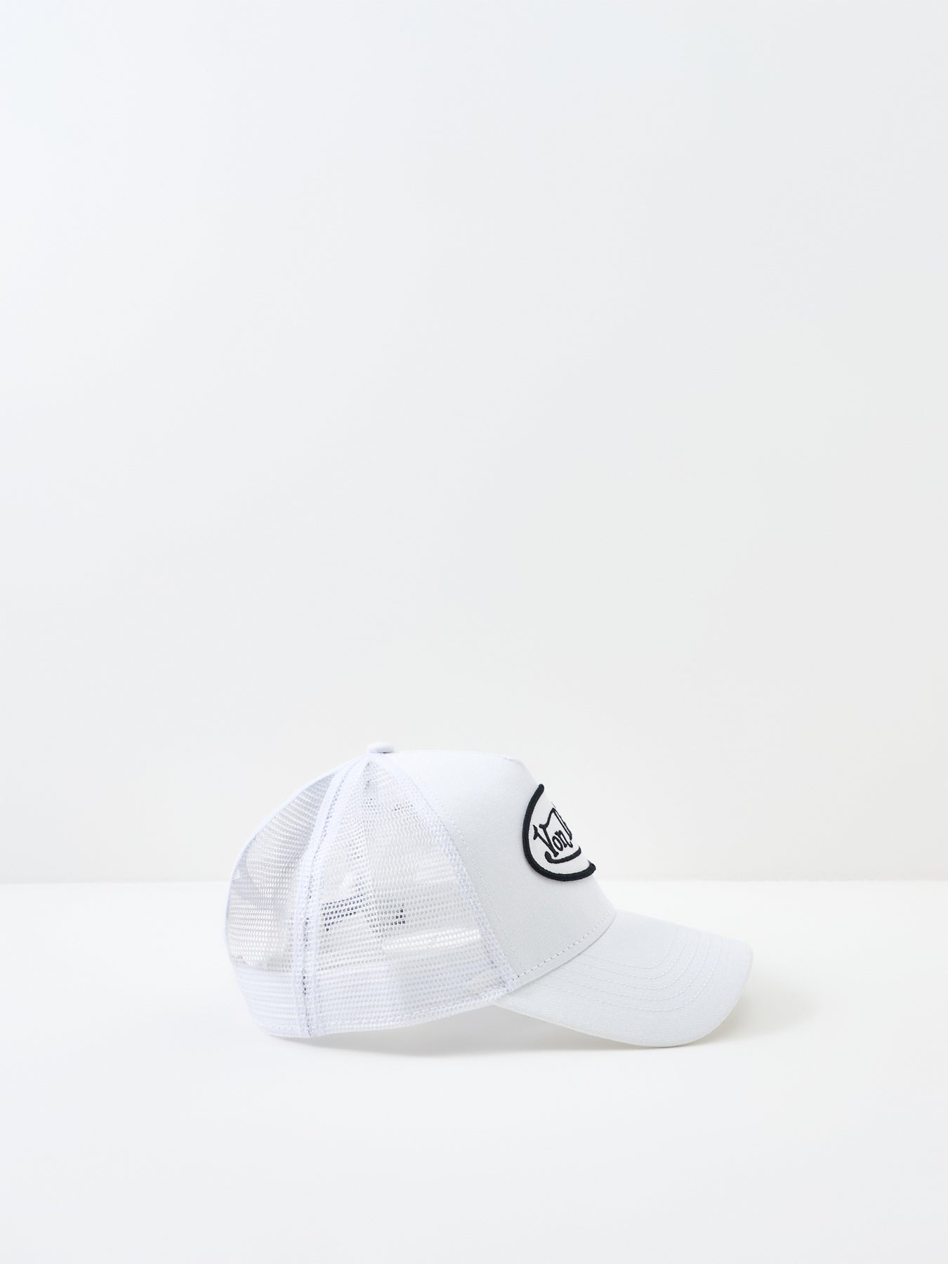 Staple Trucker Cap White