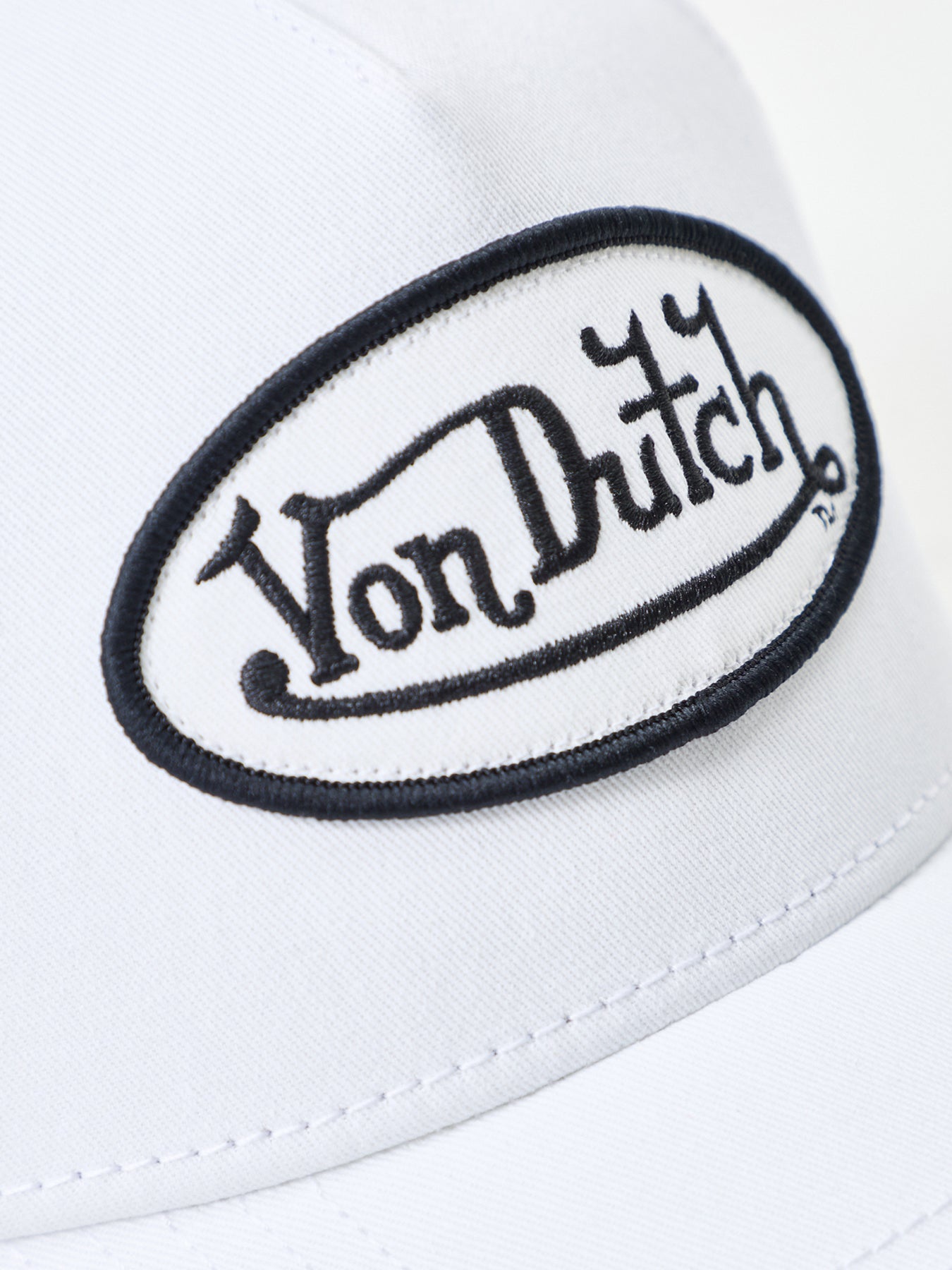 Staple Trucker Cap White