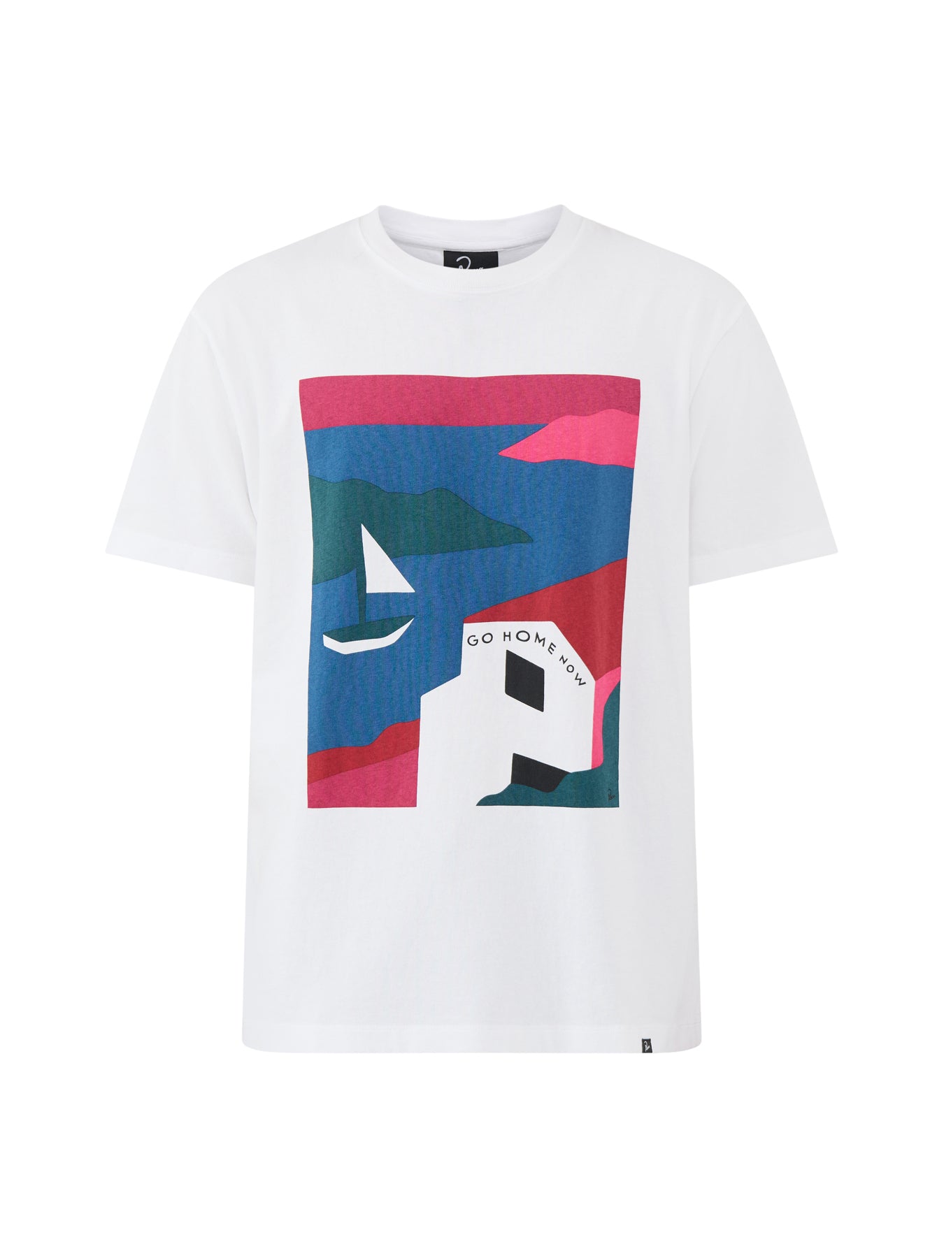 Cotton No Vacation T-Shirt - White