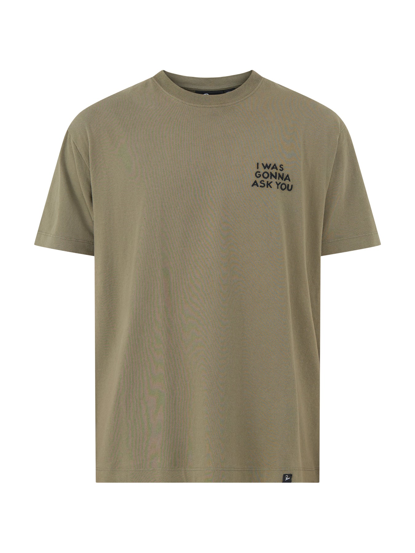 Cotton Waiting For You T-Shirt - Green