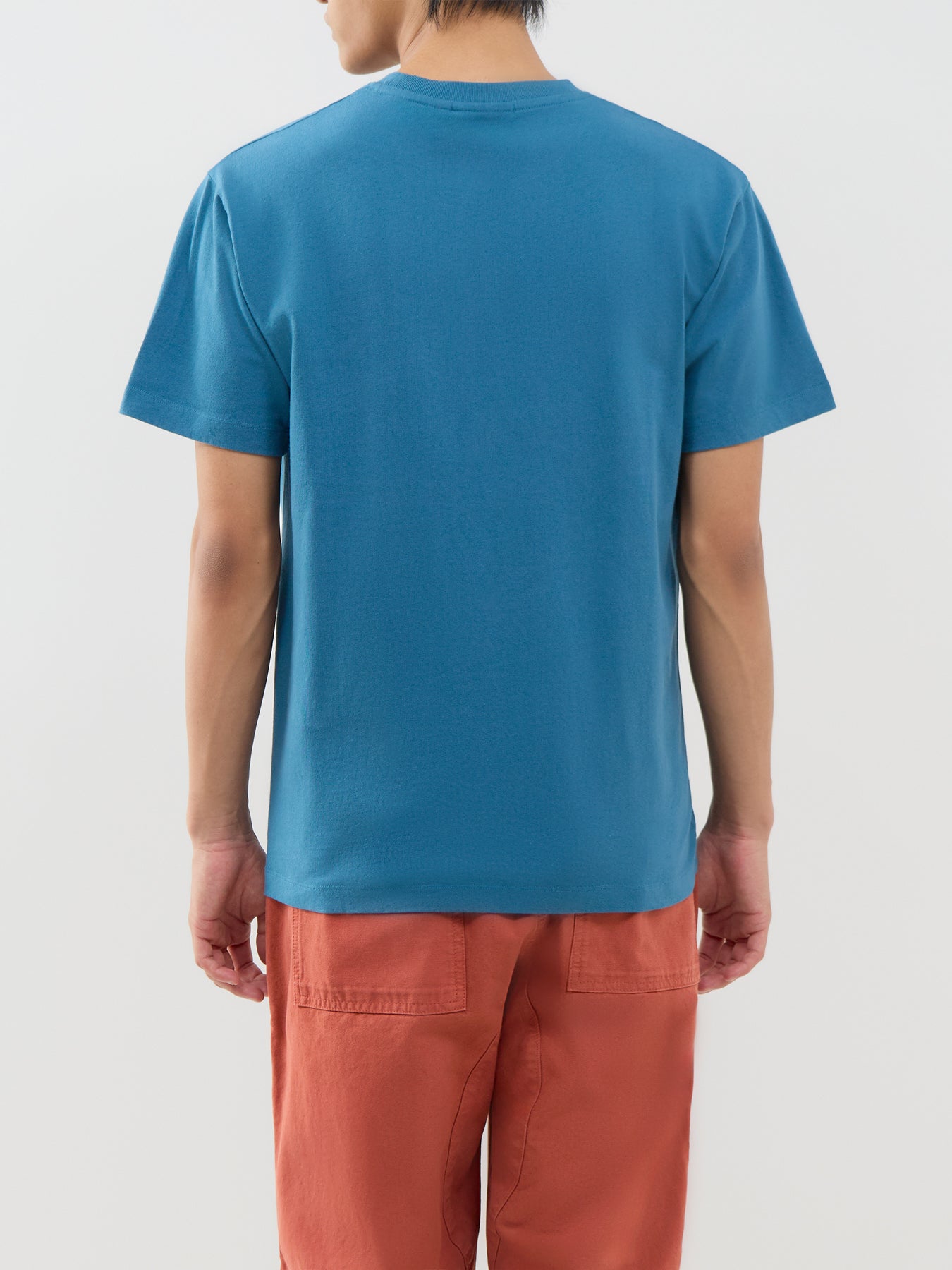 Cotton Signature T-Shirt - Blue