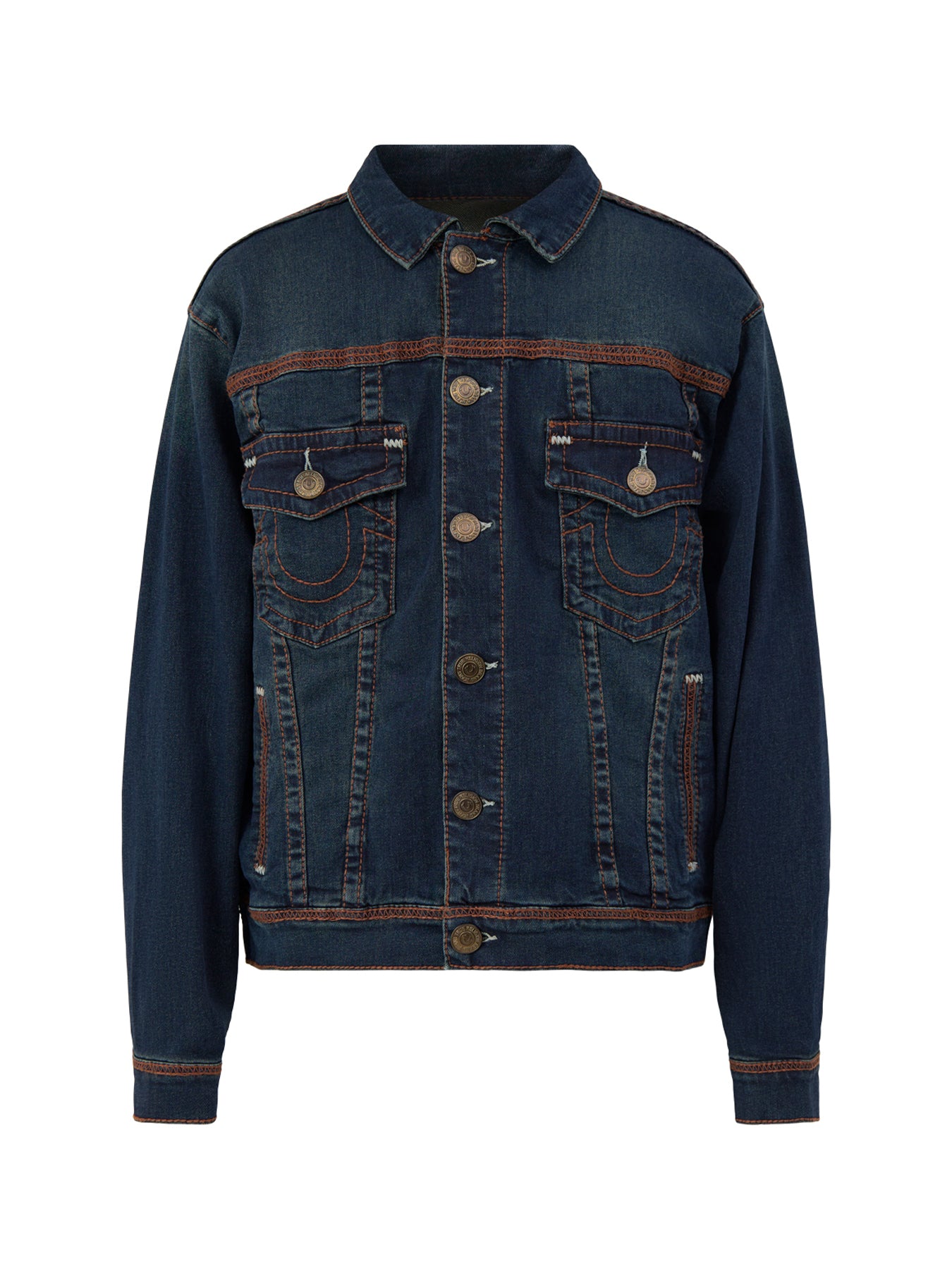Super Flatlock Trucker Jacket