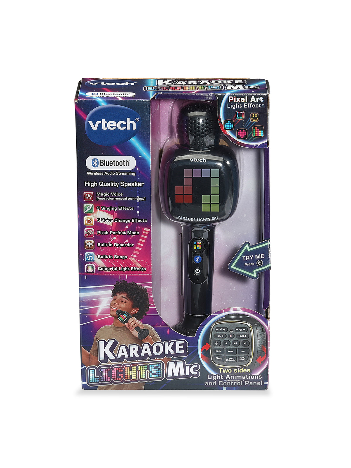 Karaoke Lights Microphone