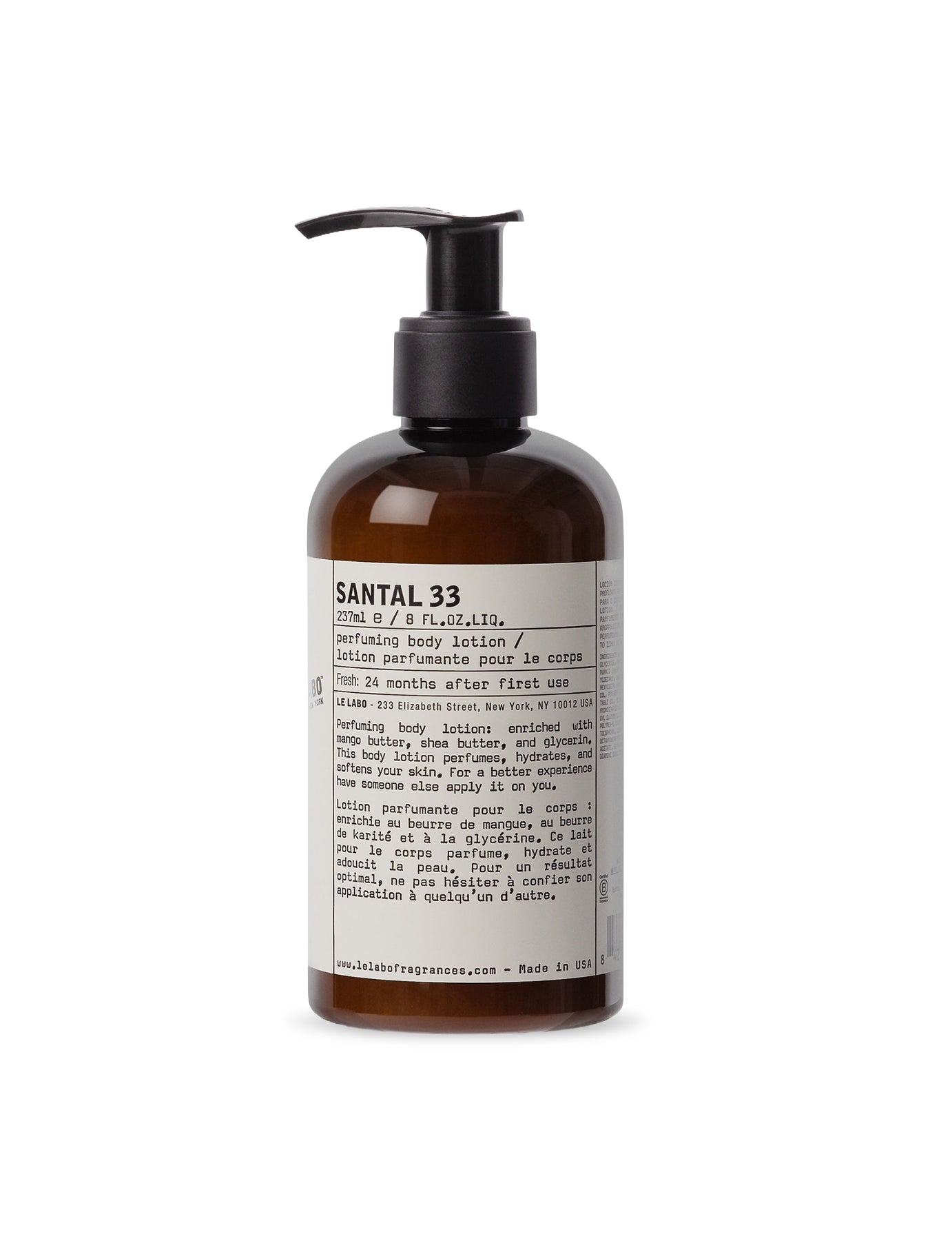 Santal 33 Perfuming Body Lotion 237ml