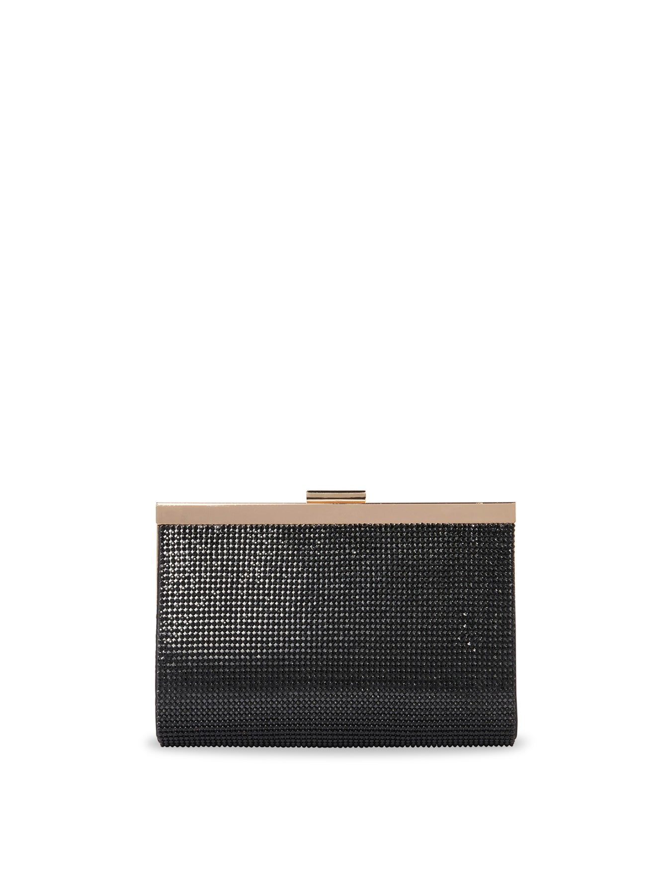 Lucy Sparkle Clutch Bag Black