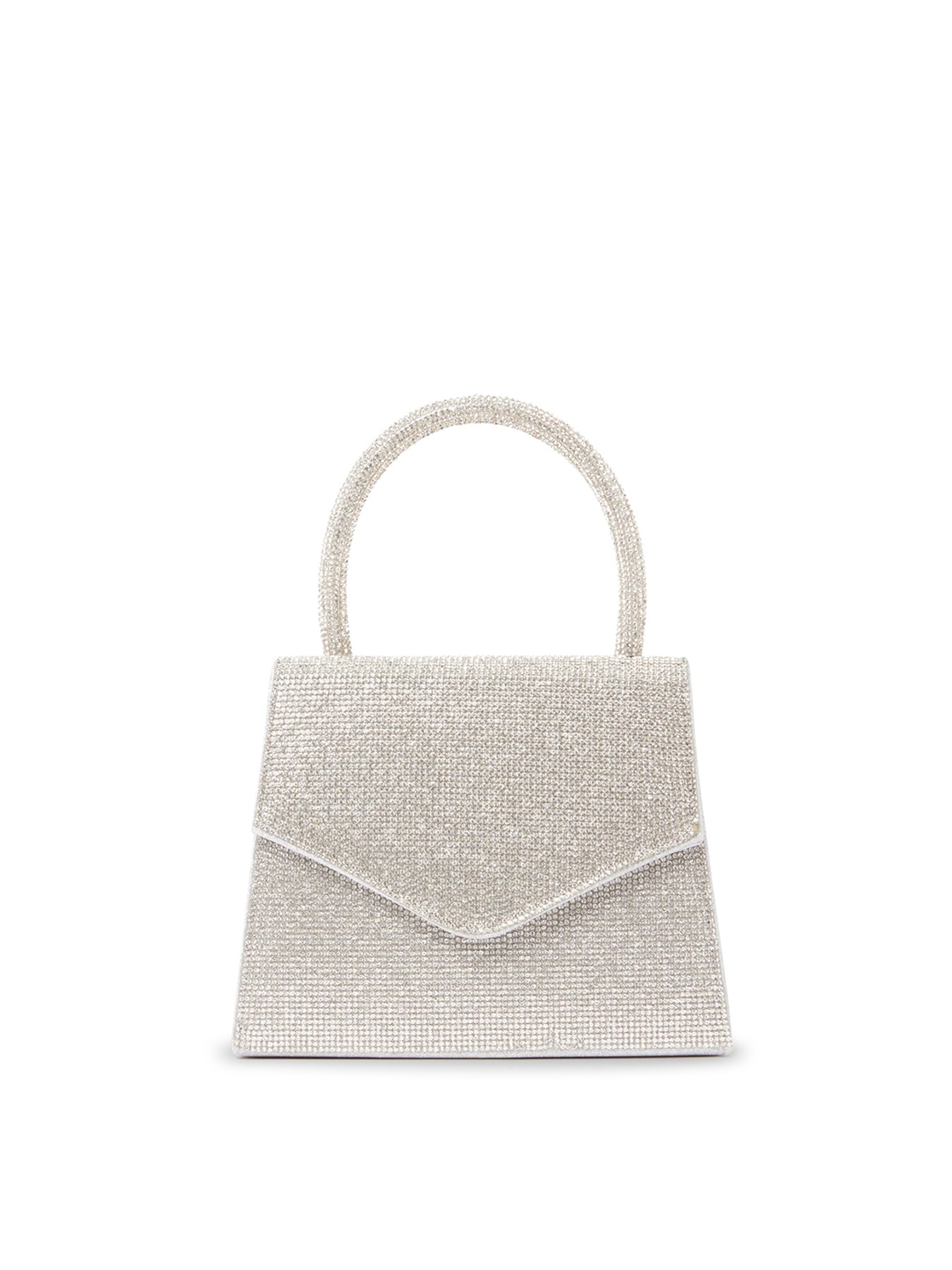 Skye Sparkle Top Handle Mini Bag Silver