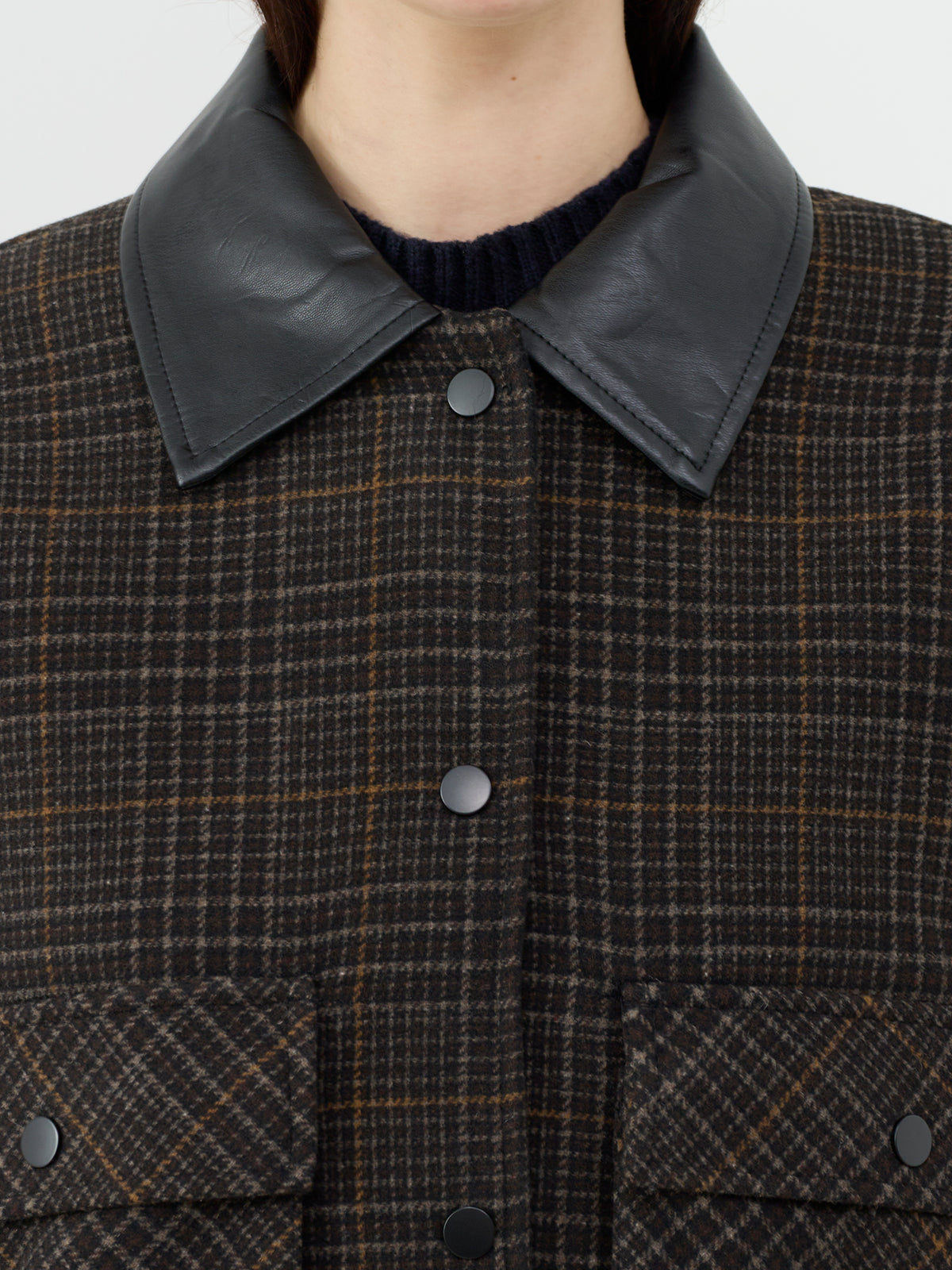 Mika Check Bomber Jacket
