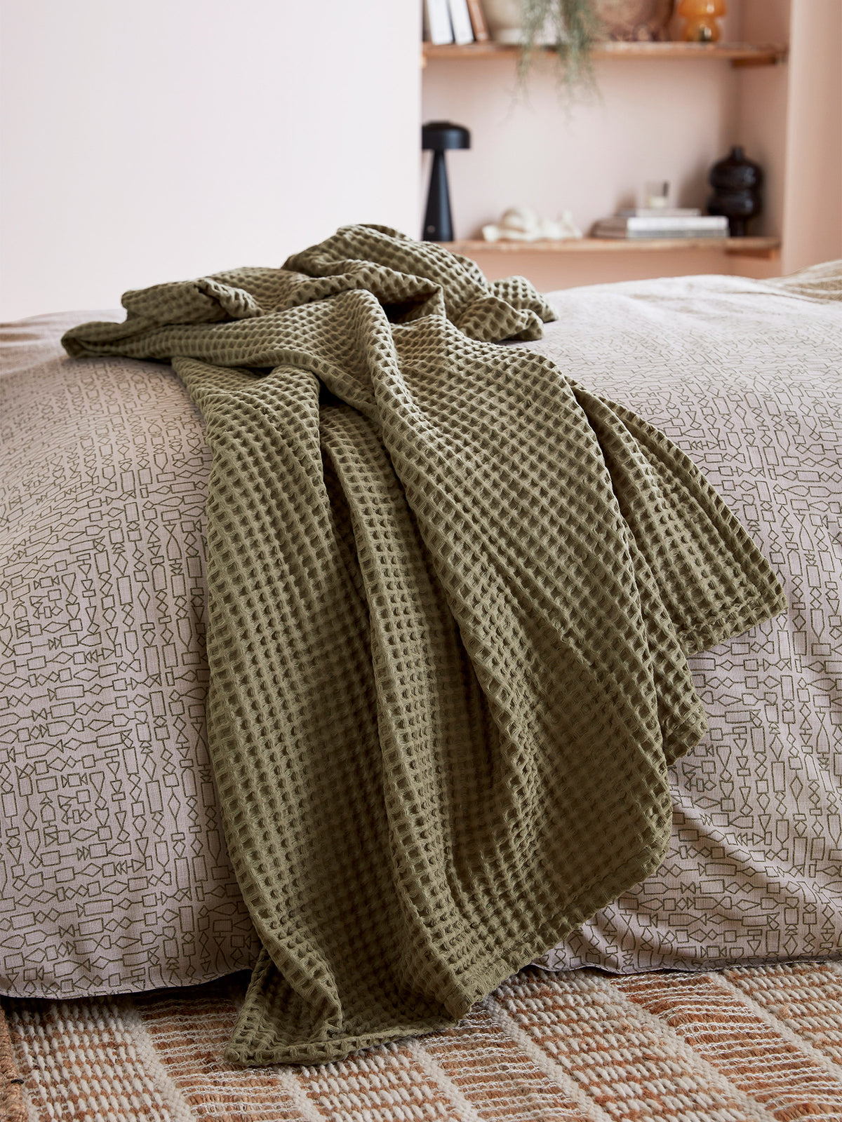 Lara Cover Set Sk/S Sage Green